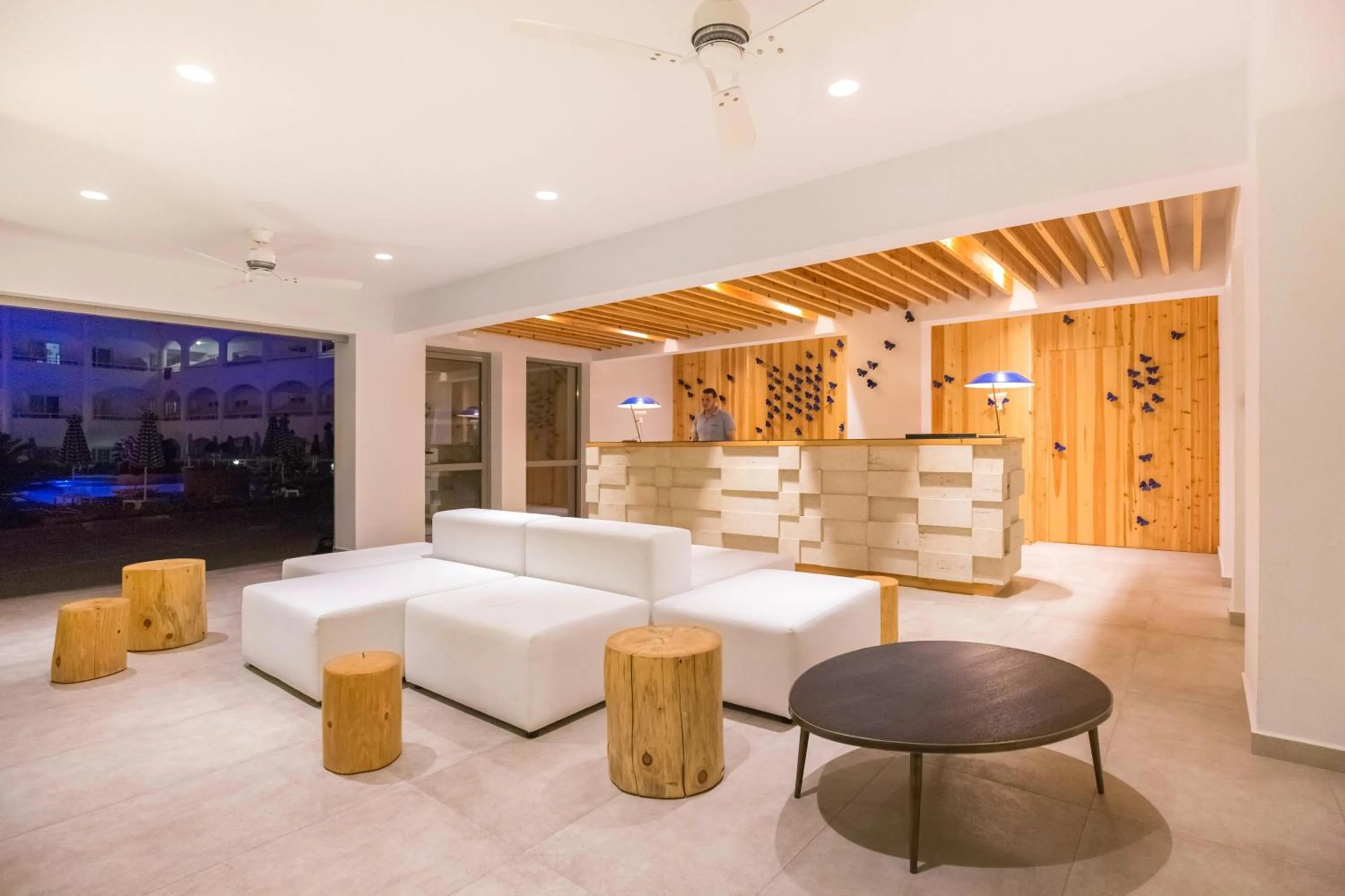 Lobby or reception in Orion Hotel