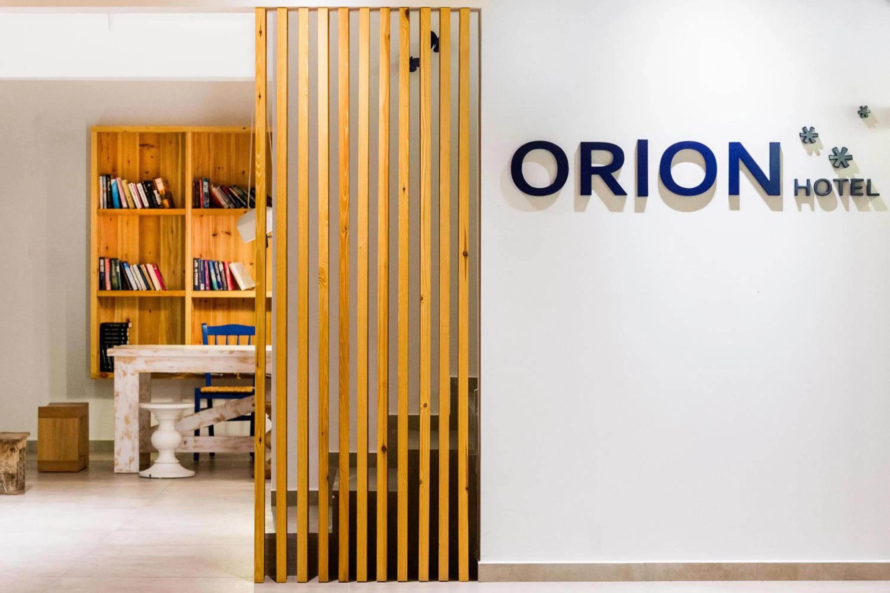 Lobby or reception in Orion Hotel