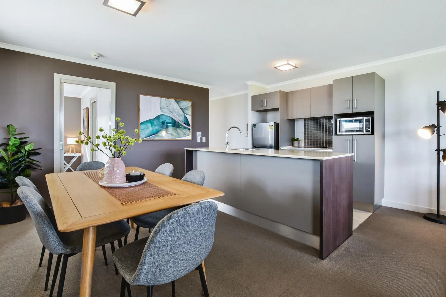 Dining area in Horton Apartments