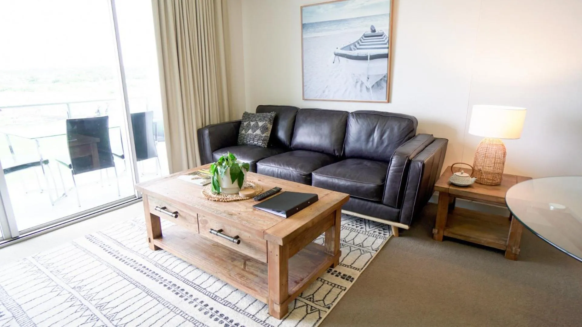 Living room in Horton Apartments