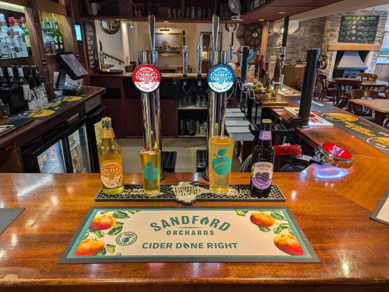 Food and drinks in The Globe Inn