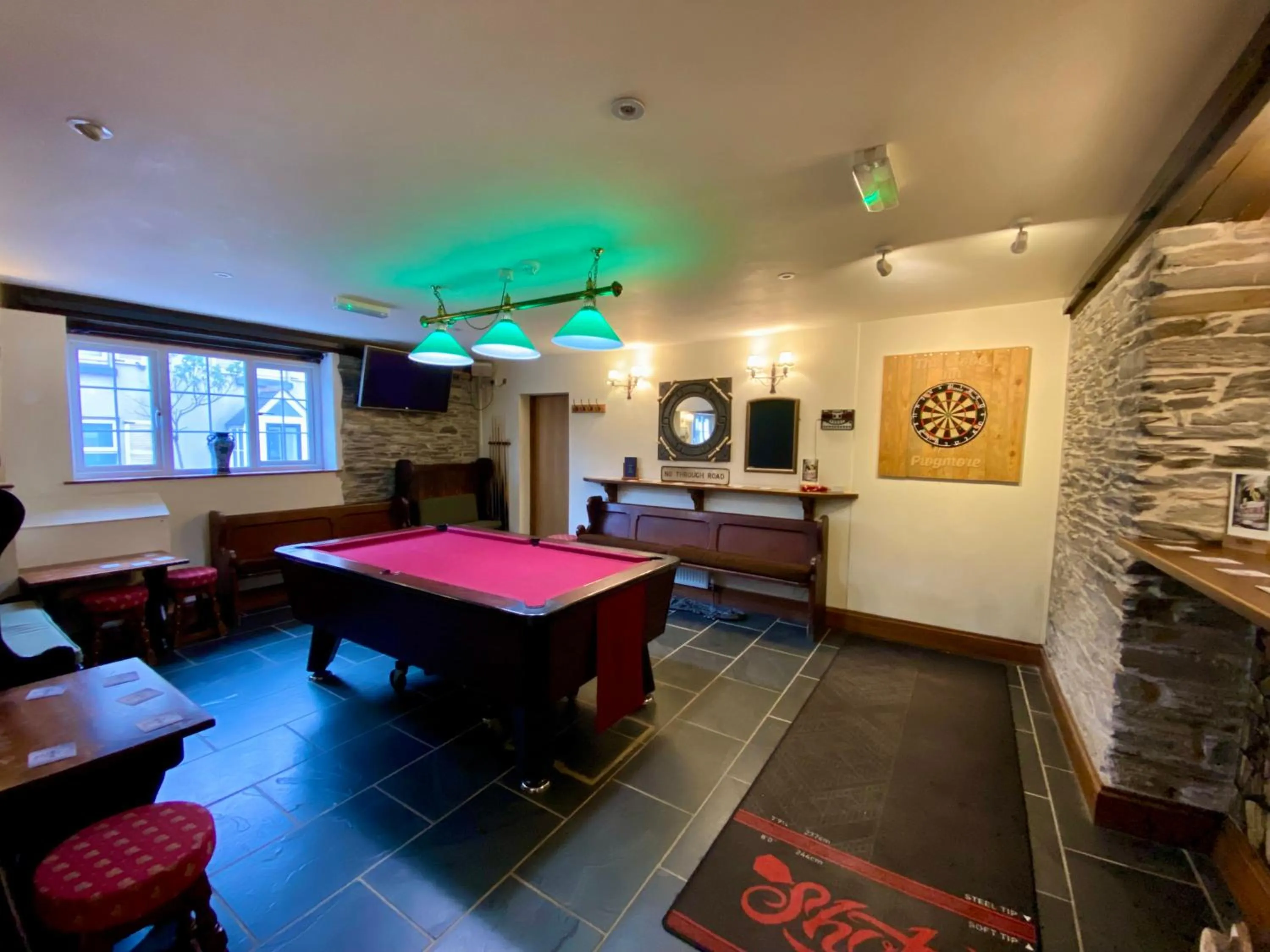 Game Room in The Globe Inn