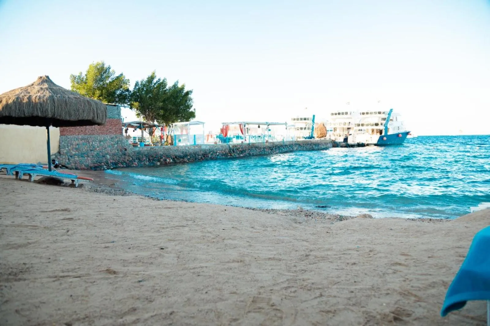 Beach in Sun & Sea Hotel and Aqua Park - Hurghada