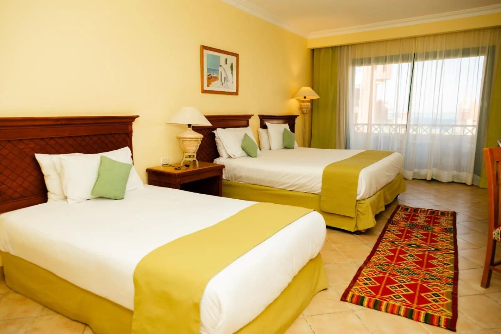 Bed in Sun & Sea Hotel and Aqua Park - Hurghada