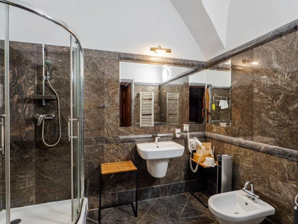 Shower in Zamek w Baranowie Sandomierskim