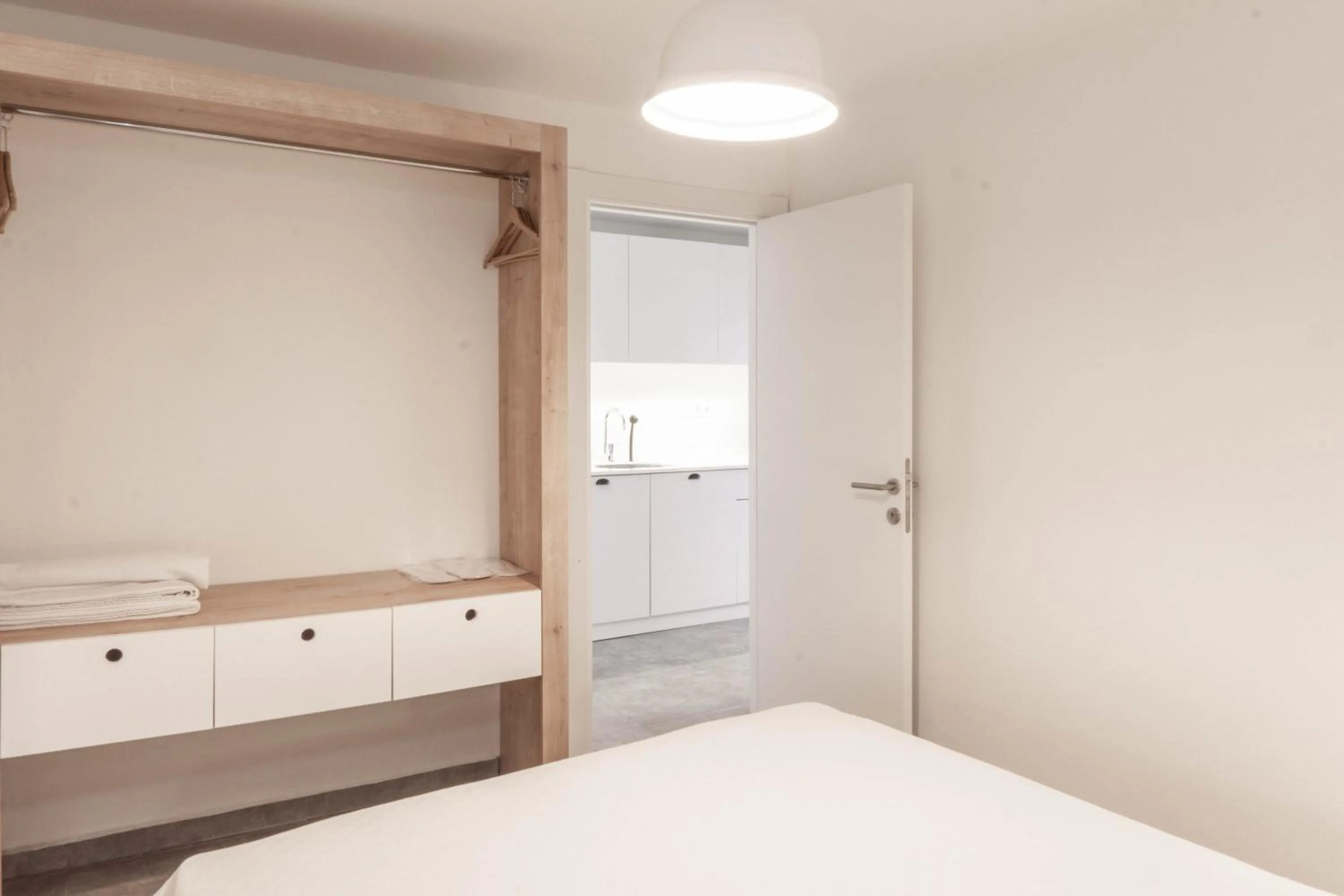 Bedroom, Bed in Daphnis Hotel