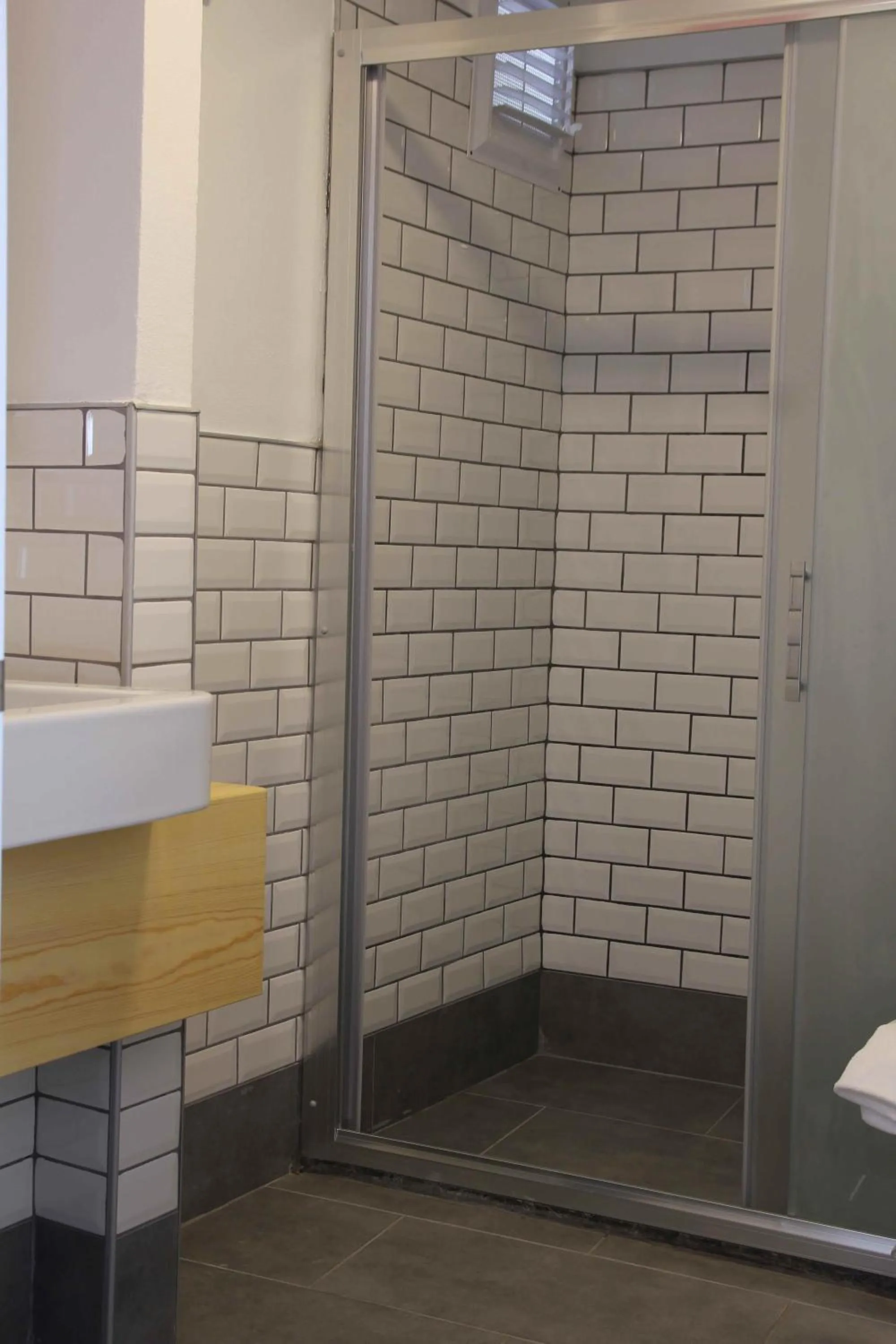 Shower in Daphnis Hotel