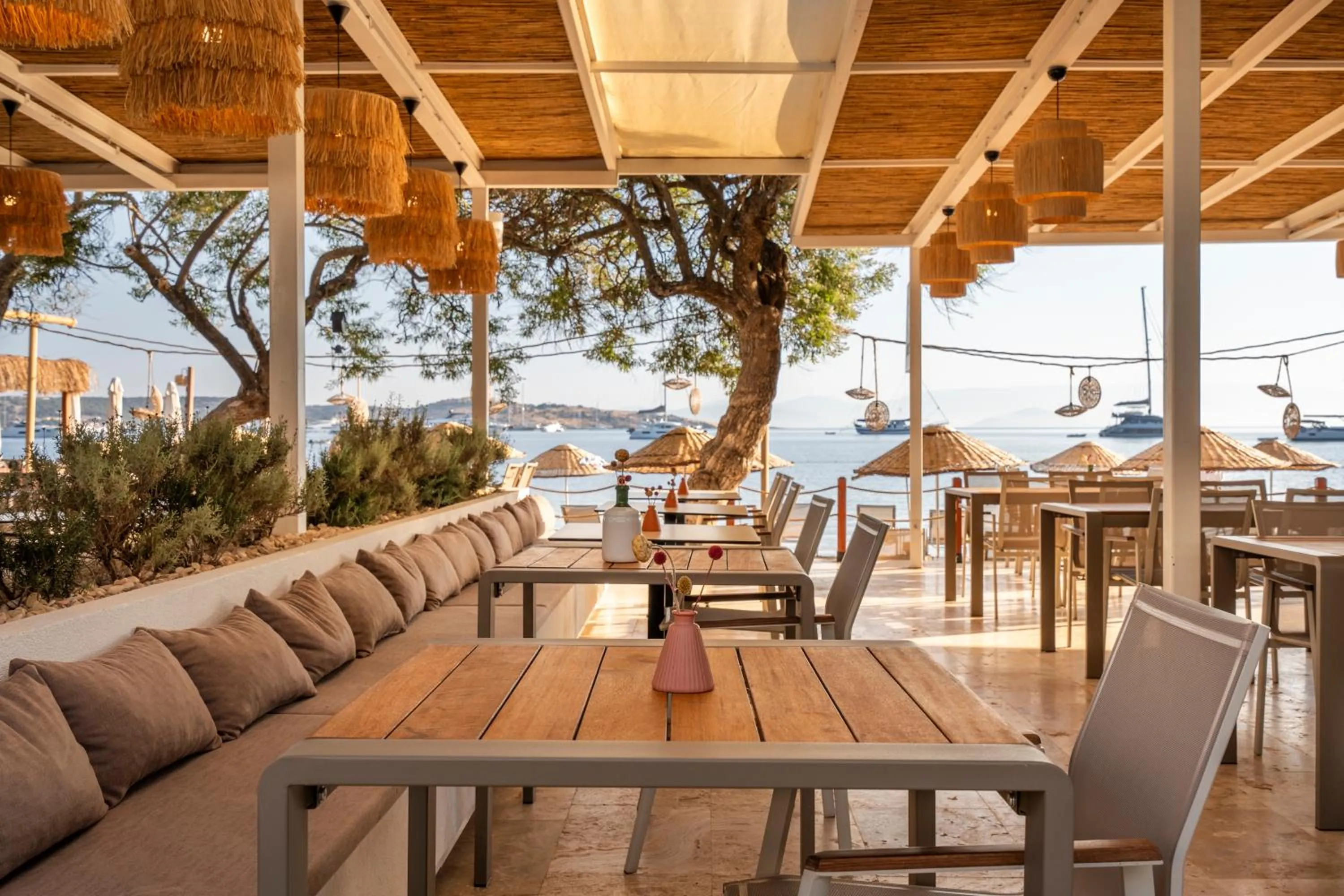 Restaurant/places to eat in Daphnis Hotel