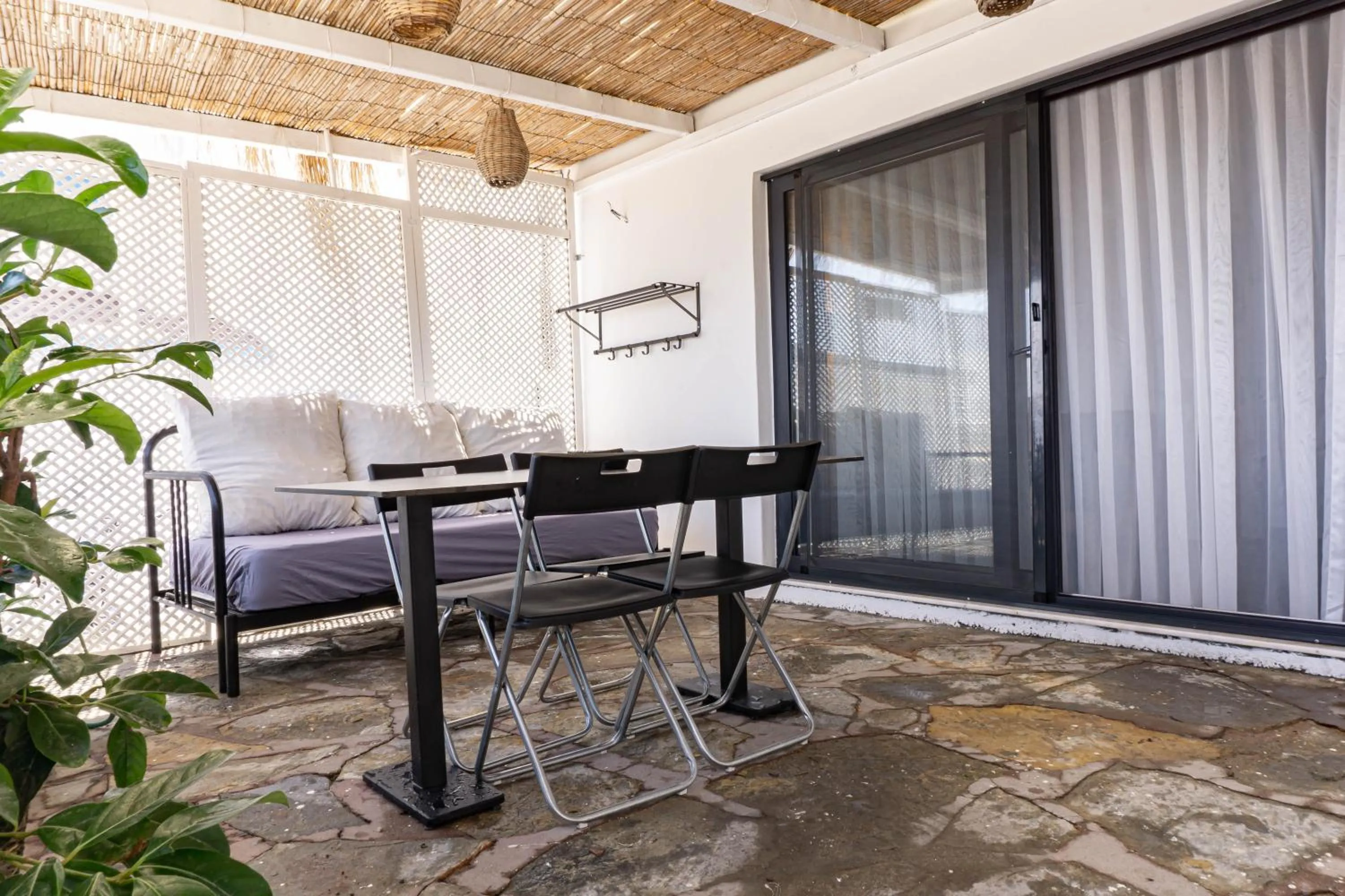 Patio in Daphnis Hotel