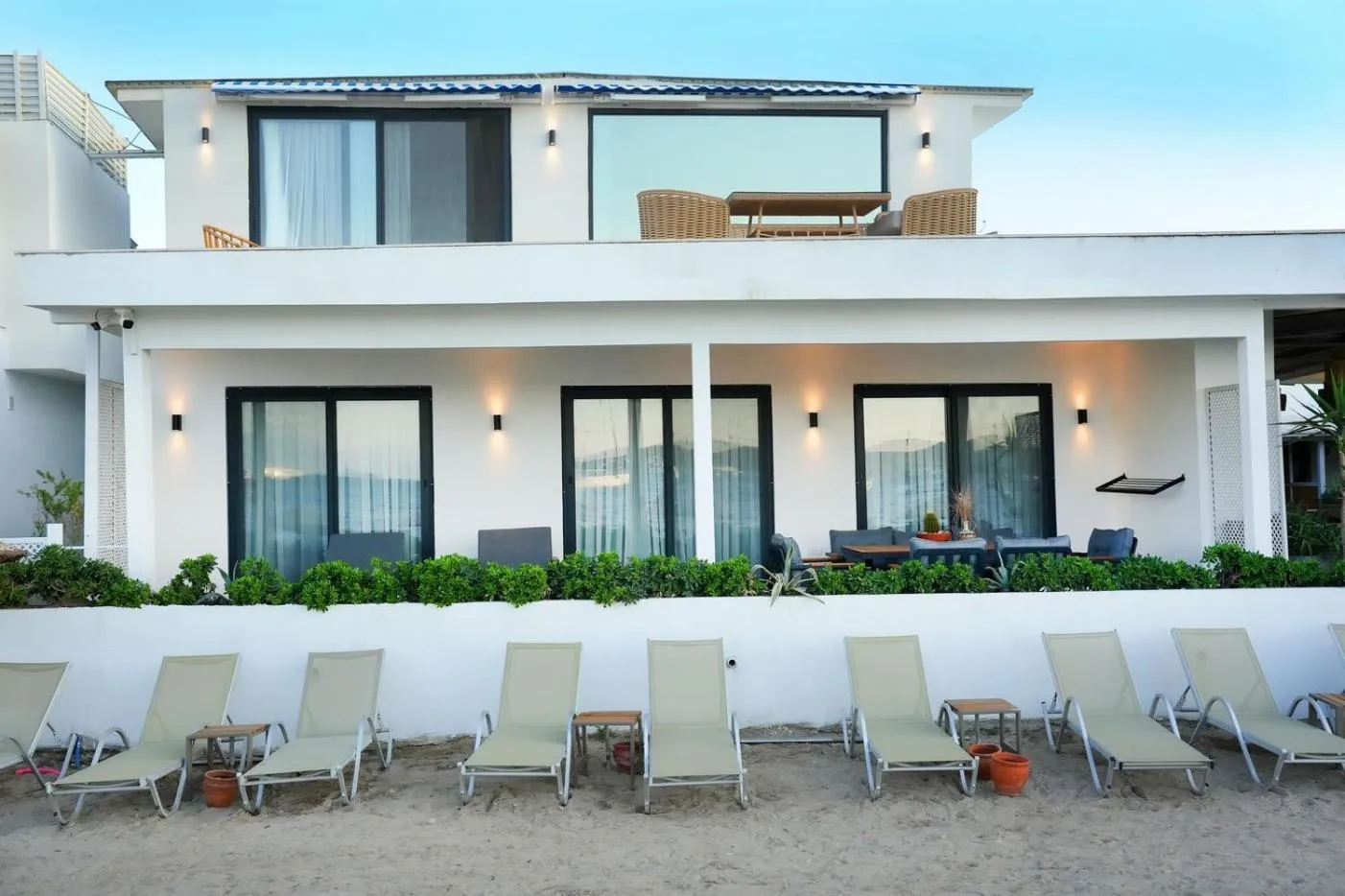 Balcony/Terrace in Daphnis Hotel