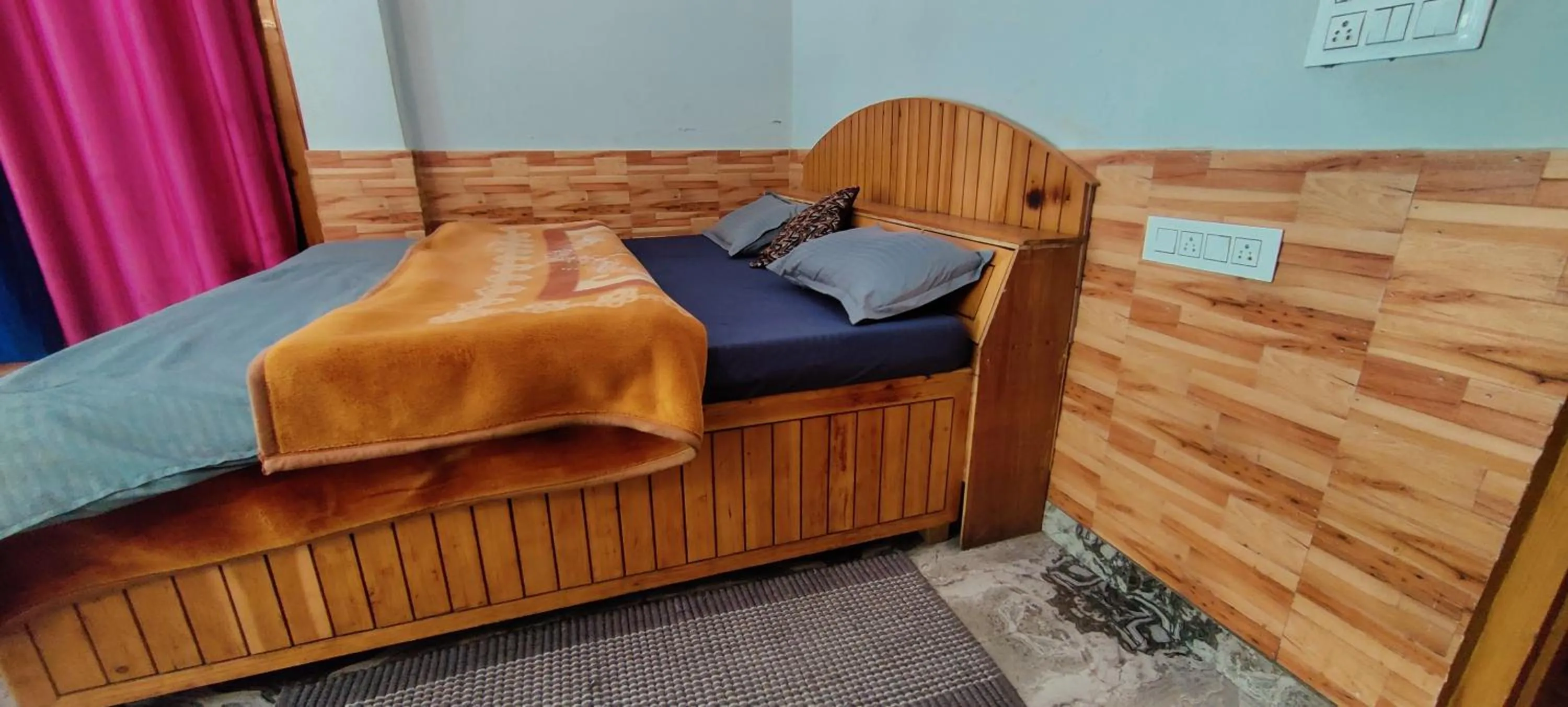 Bed in Flipsyde Retreat