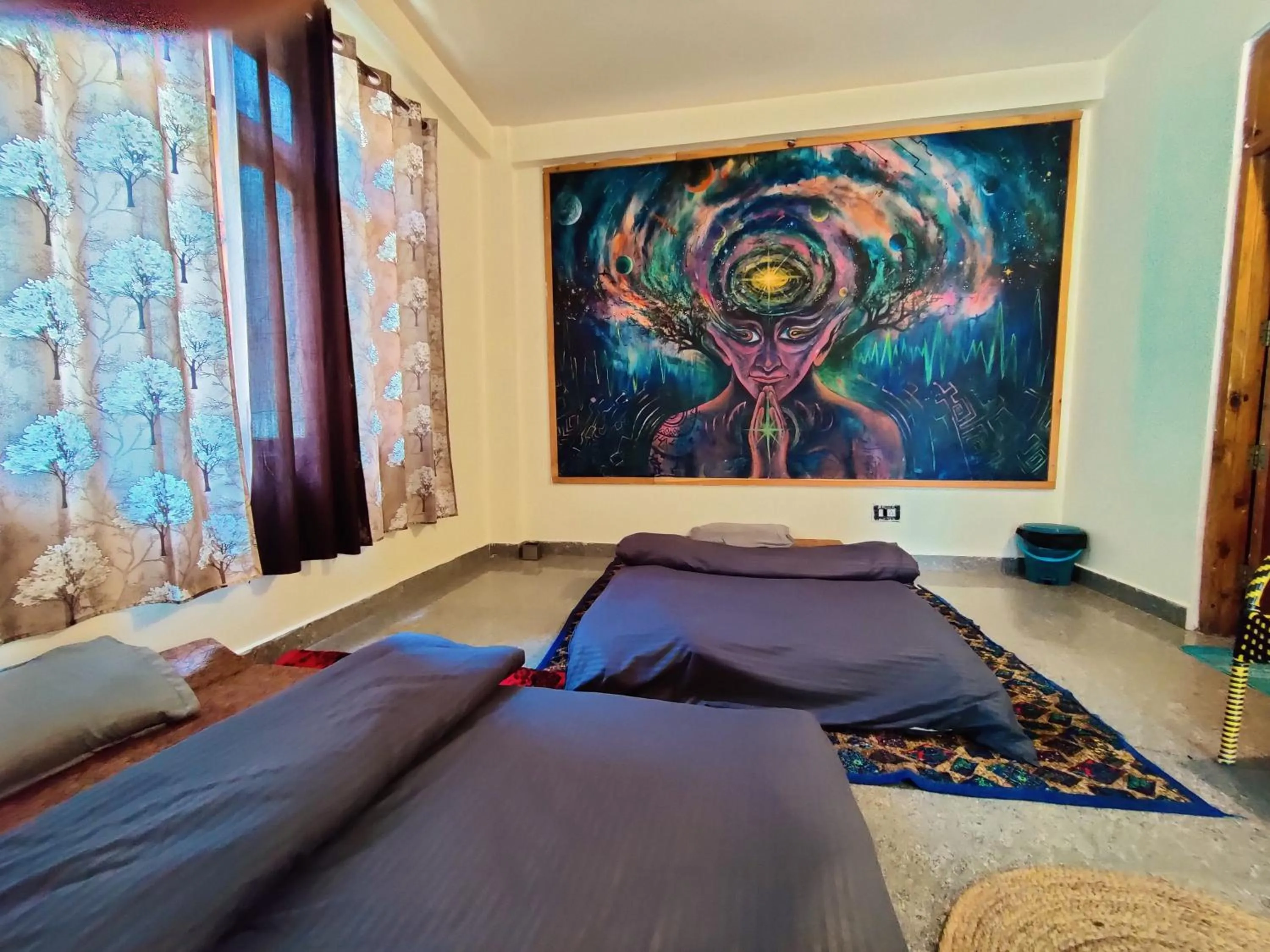 Bed in Flipsyde Retreat