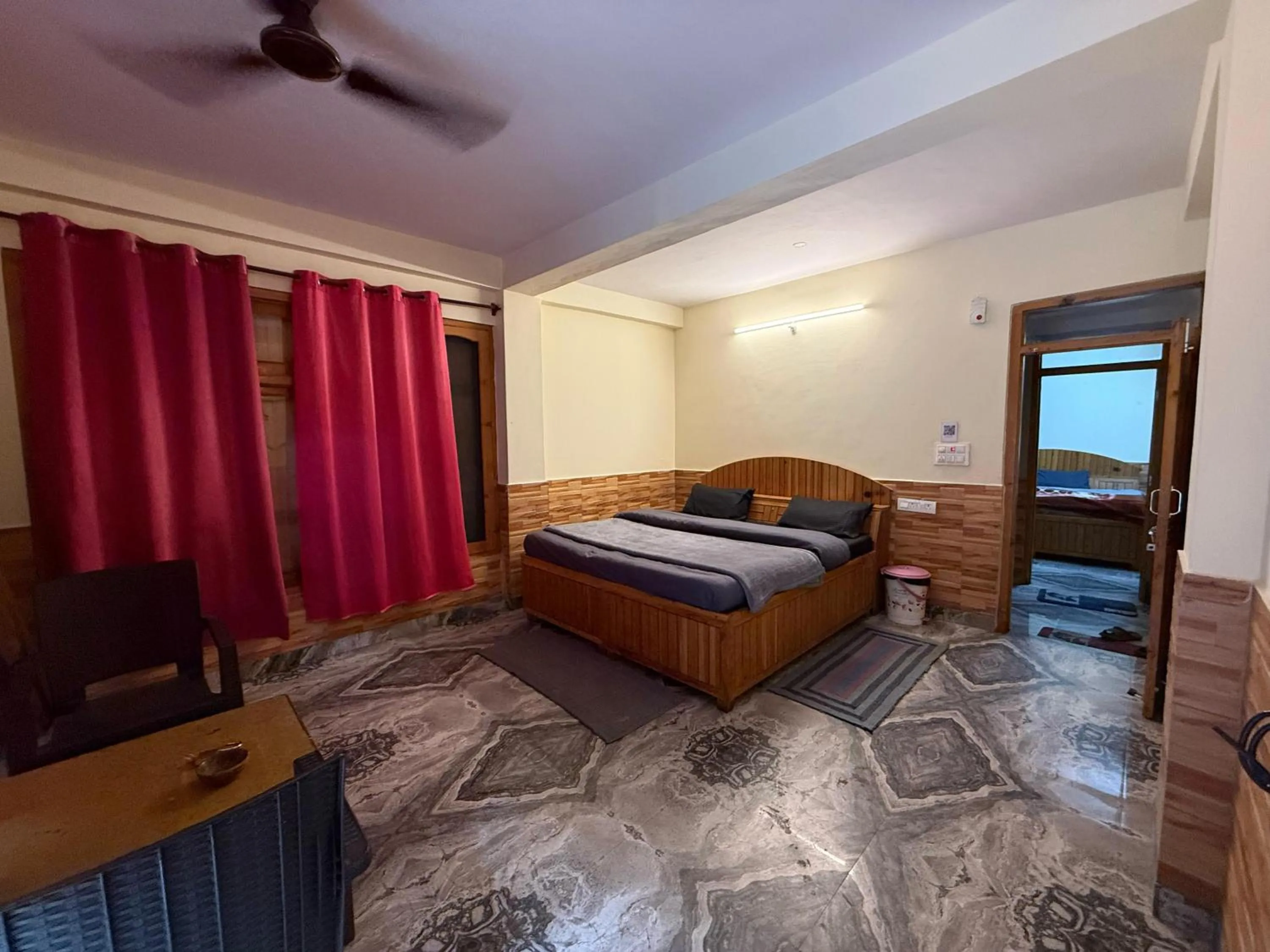 Bed in Flipsyde Retreat