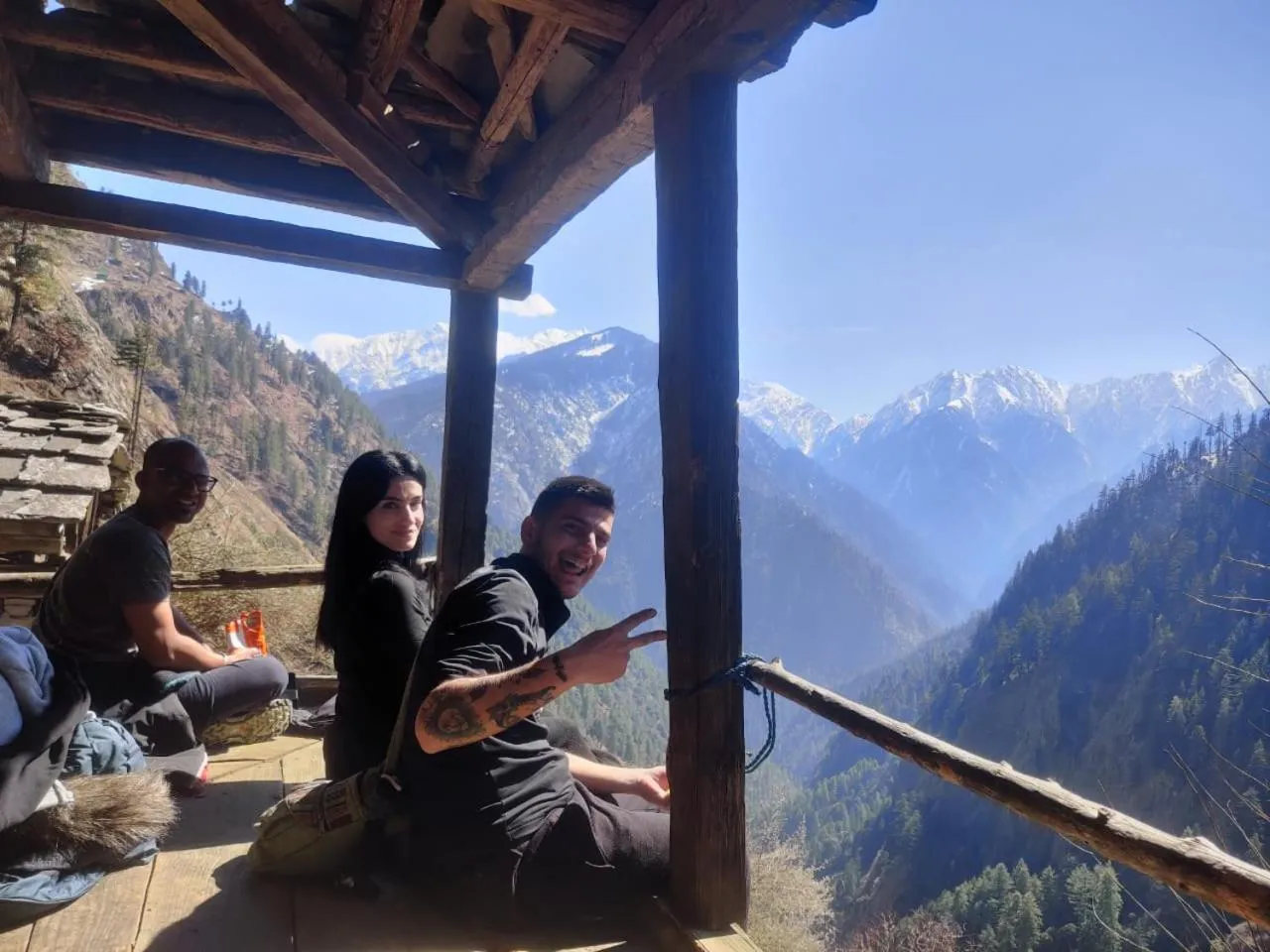 group of guests in Flipsyde Retreat