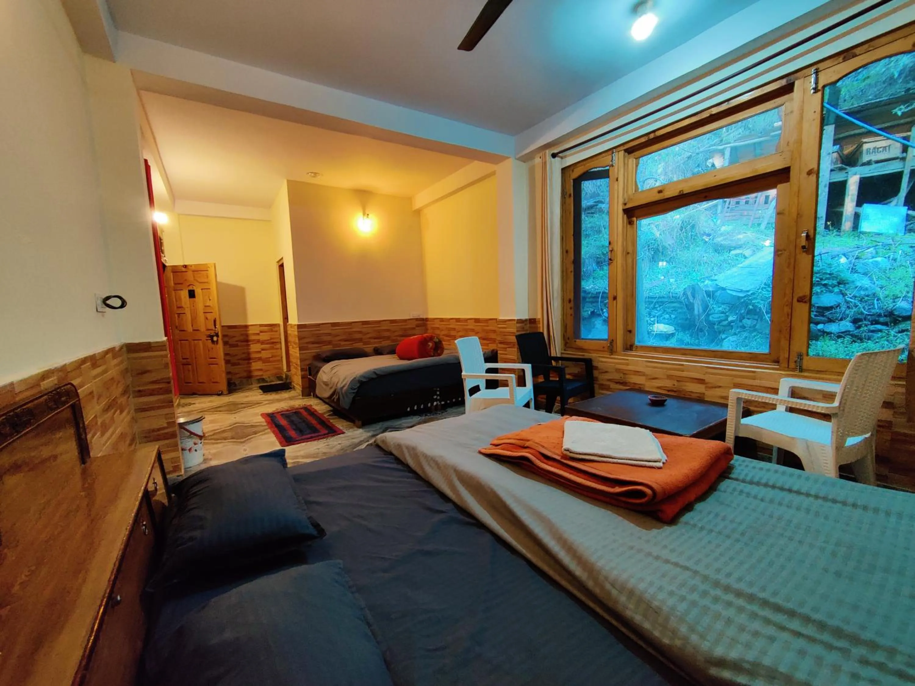 Bed in Flipsyde Retreat