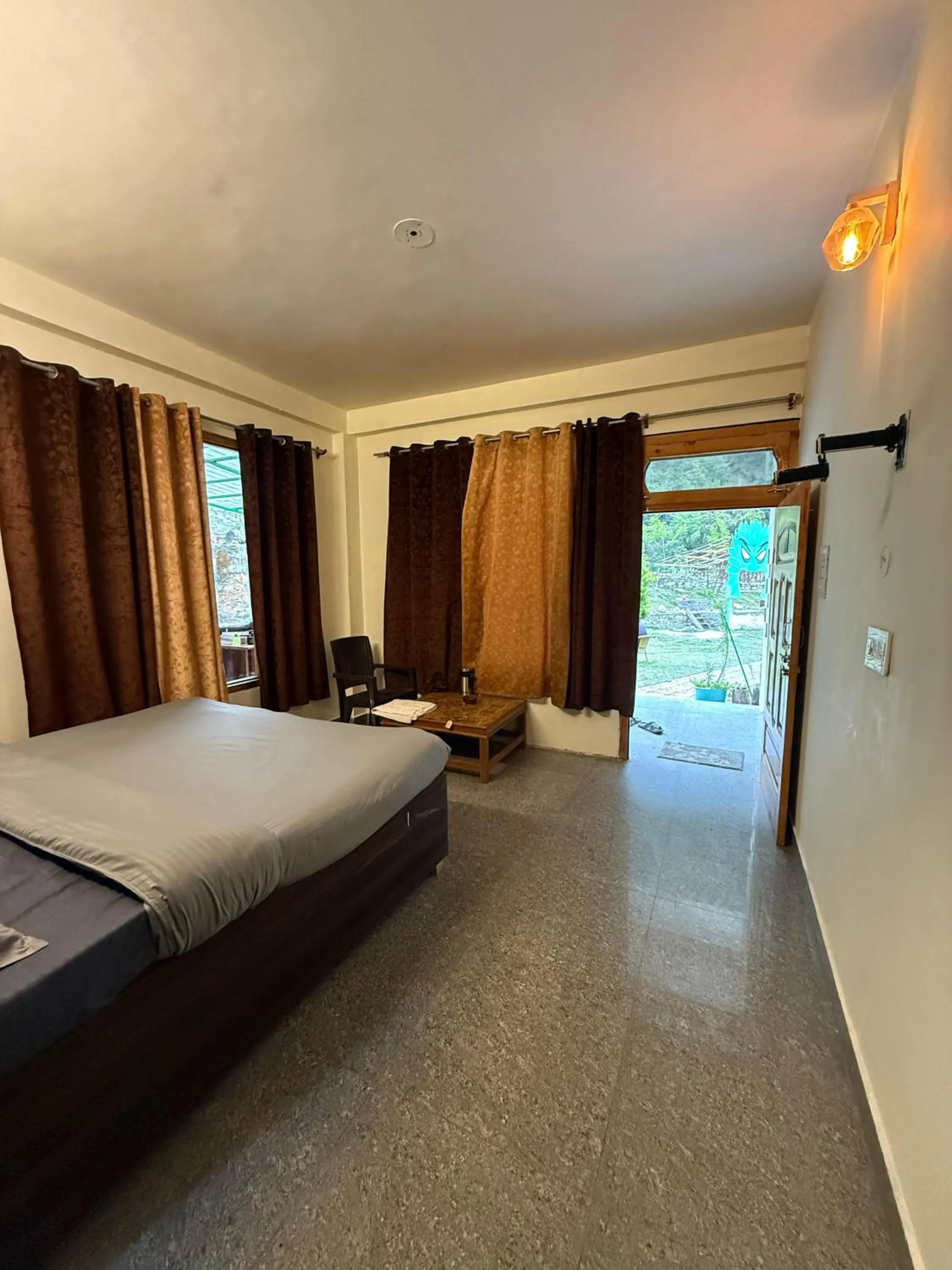 Bed in Flipsyde Retreat