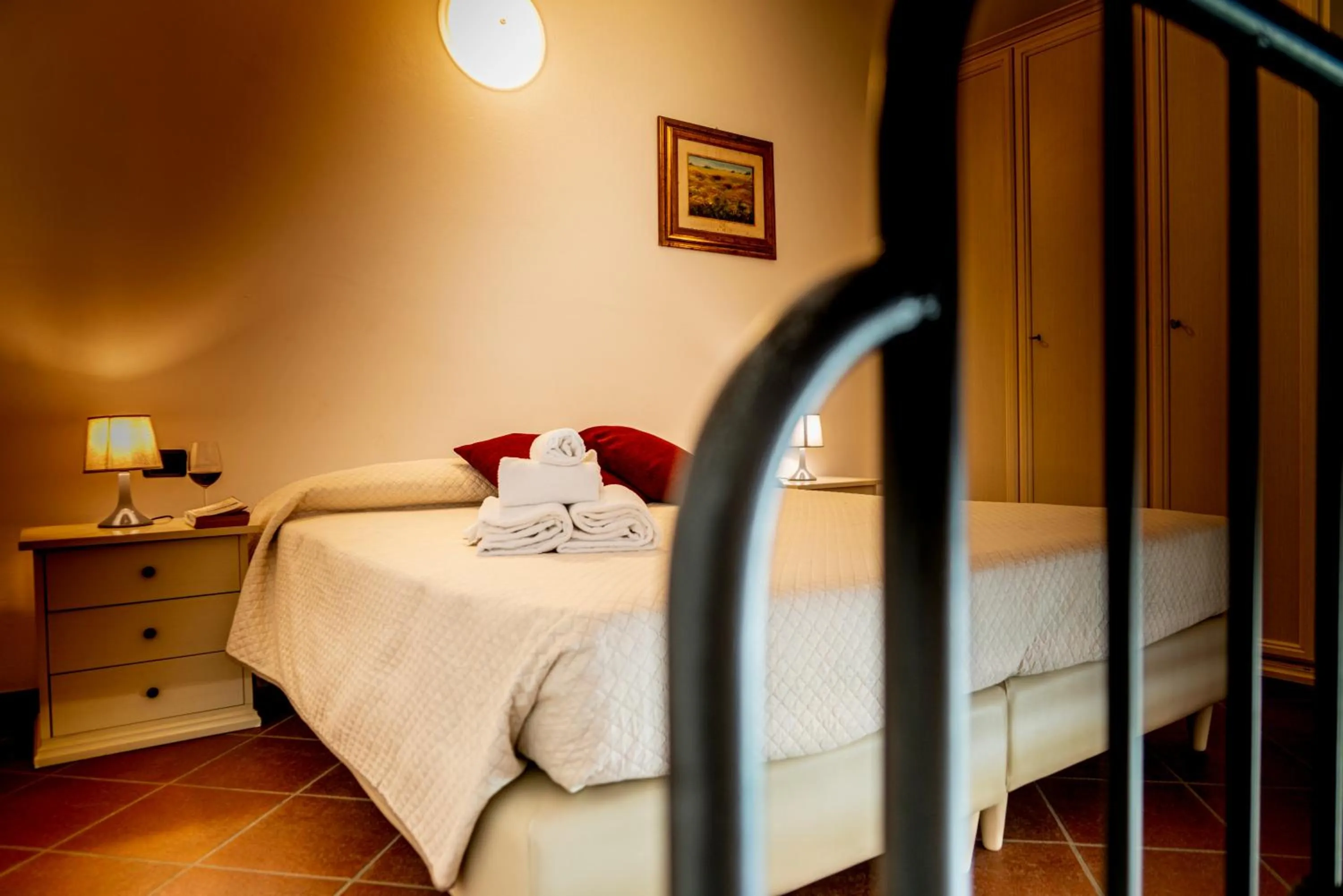 Bed in Agriturismo Marrucola