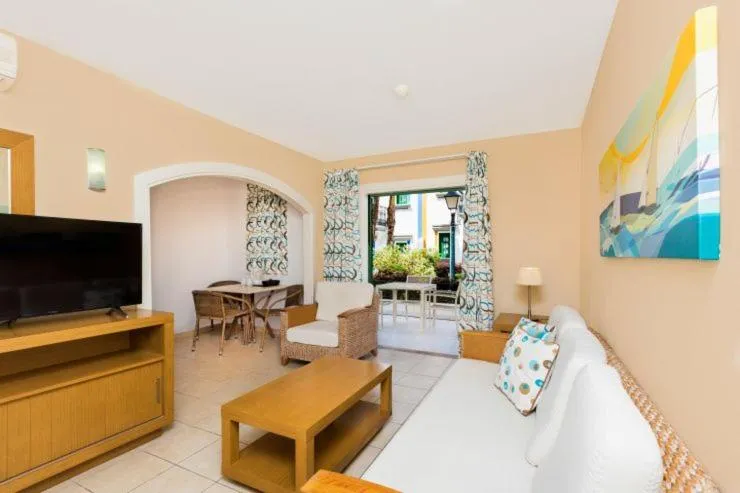Living room in Apartamentos LIVVO Puerto de Mogán