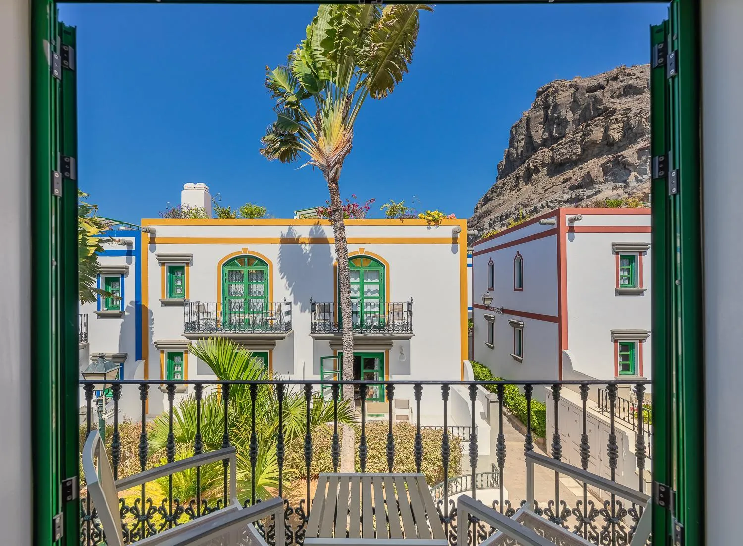 Balcony/Terrace in Apartamentos LIVVO Puerto de Mogán