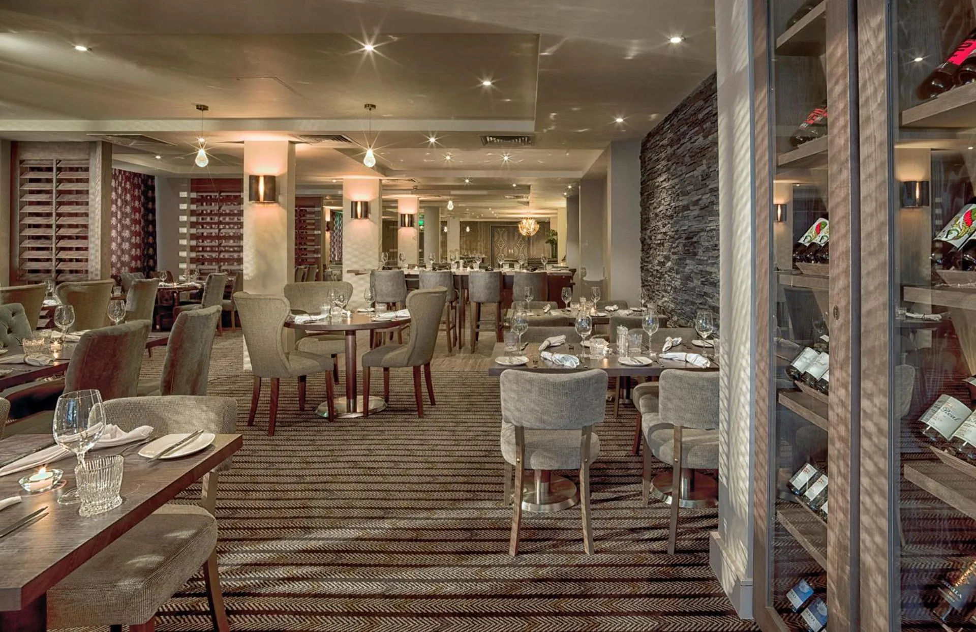 Restaurant/places to eat in Boulevard Hotel