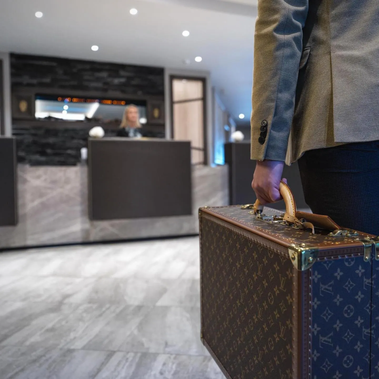 Lobby or reception in Boulevard Hotel