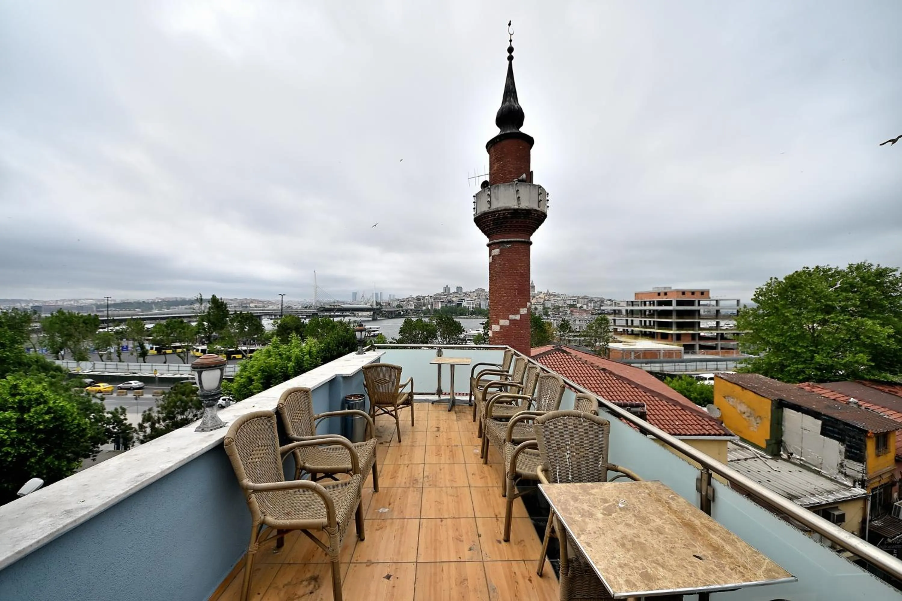 Balcony/Terrace in Altınboynuz Family Hotel