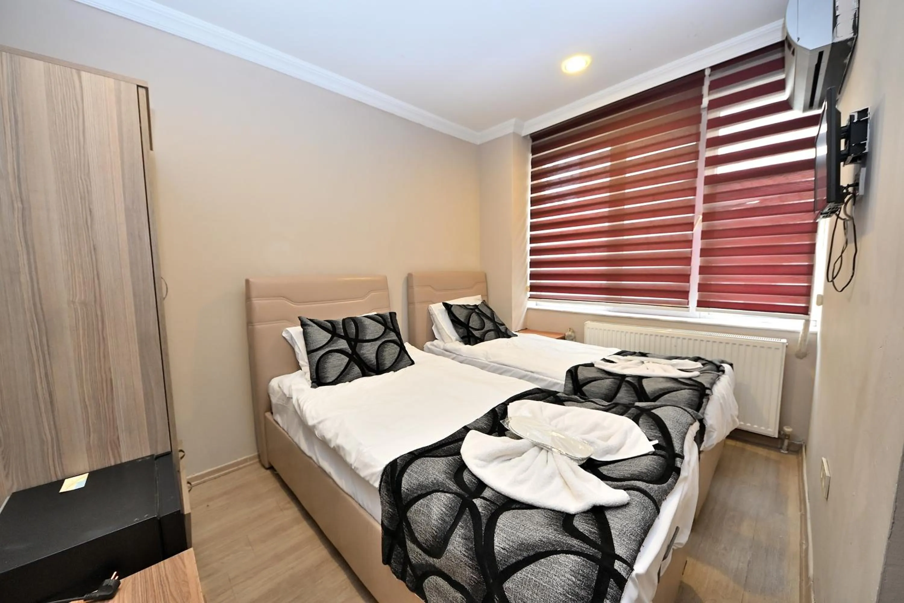 Bed in Altınboynuz Family Hotel