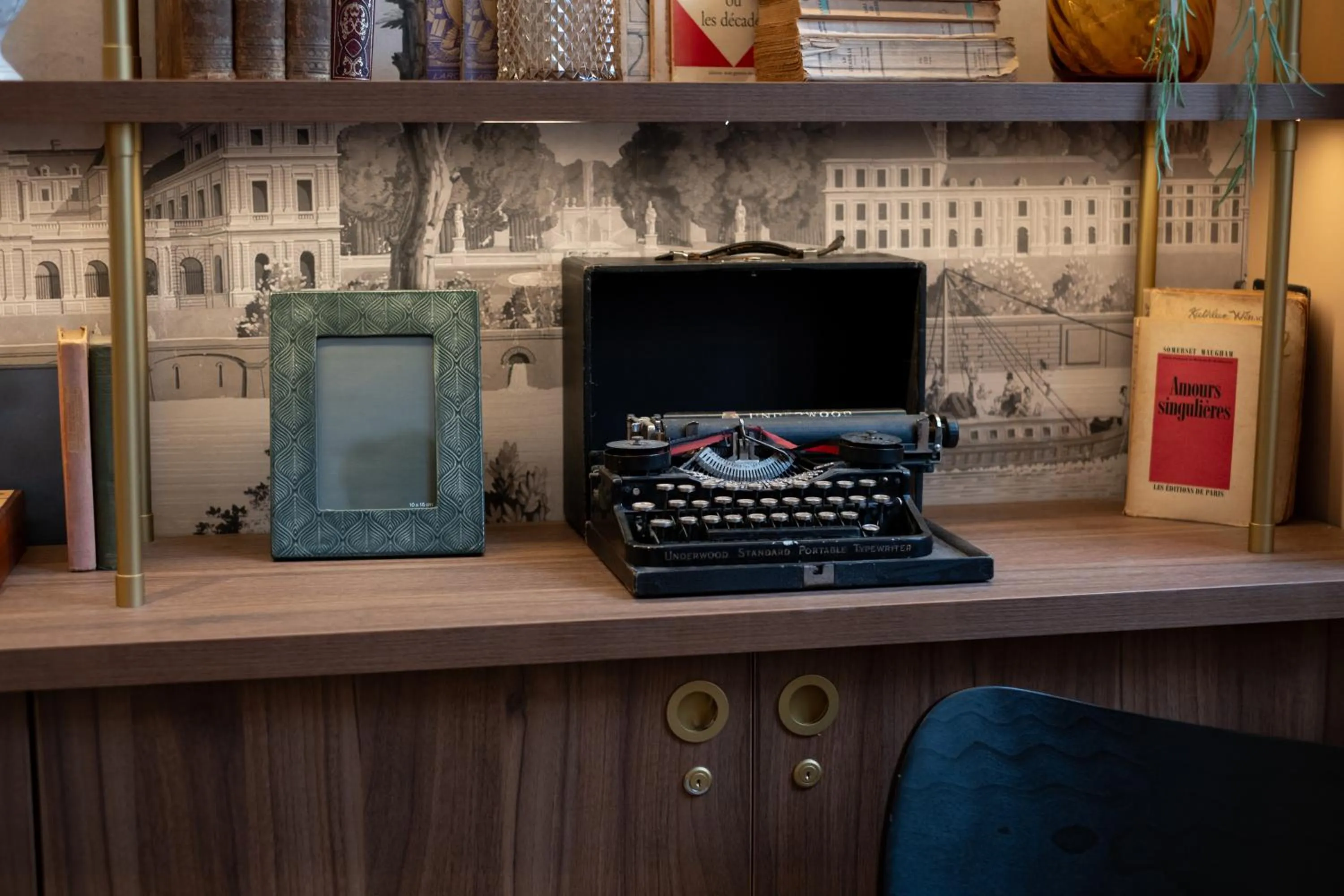 Decorative detail in Kyriad Paris 10 - Canal Saint Martin - République