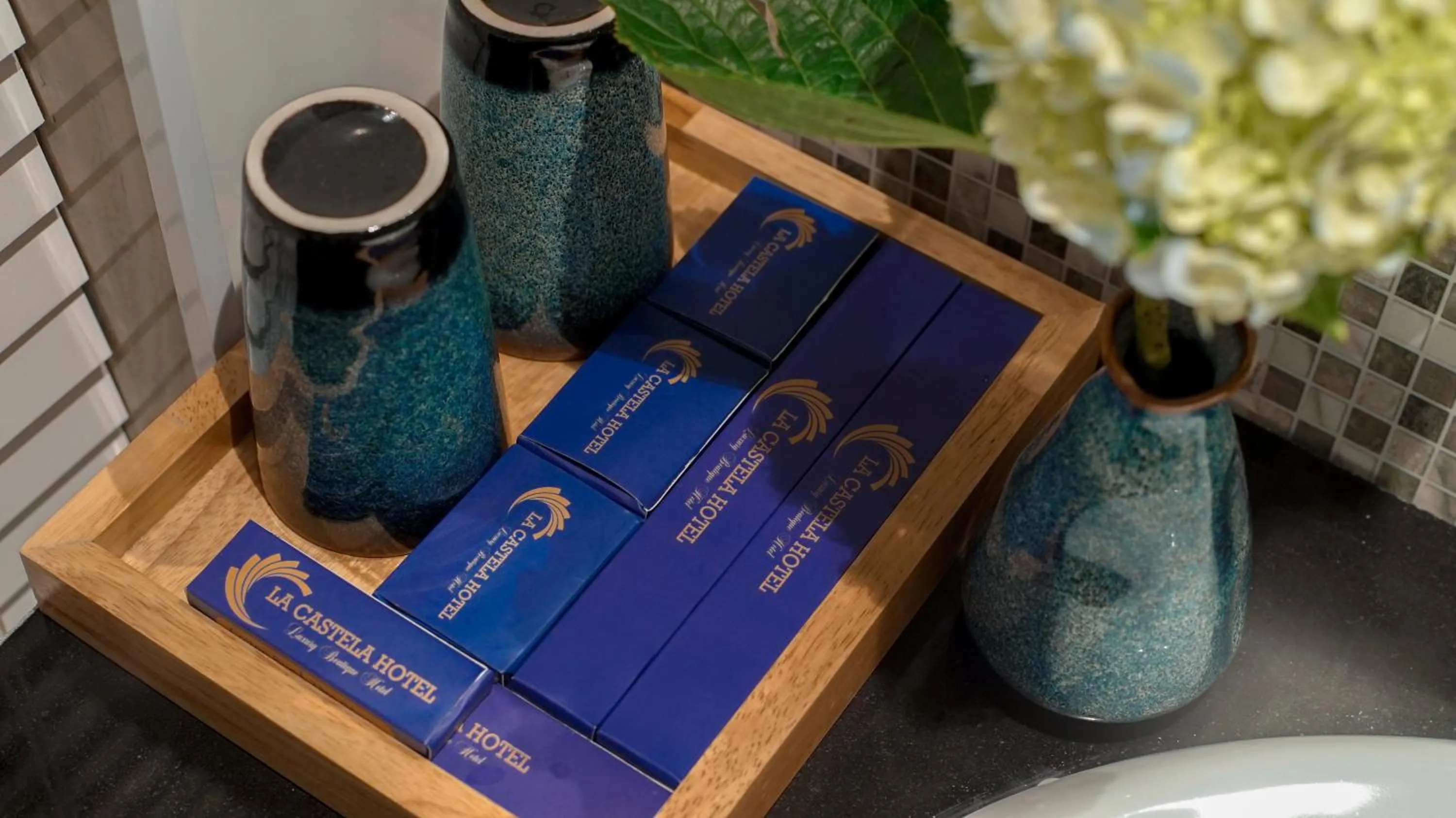 Bathroom in Hanoi La Castela Hotel