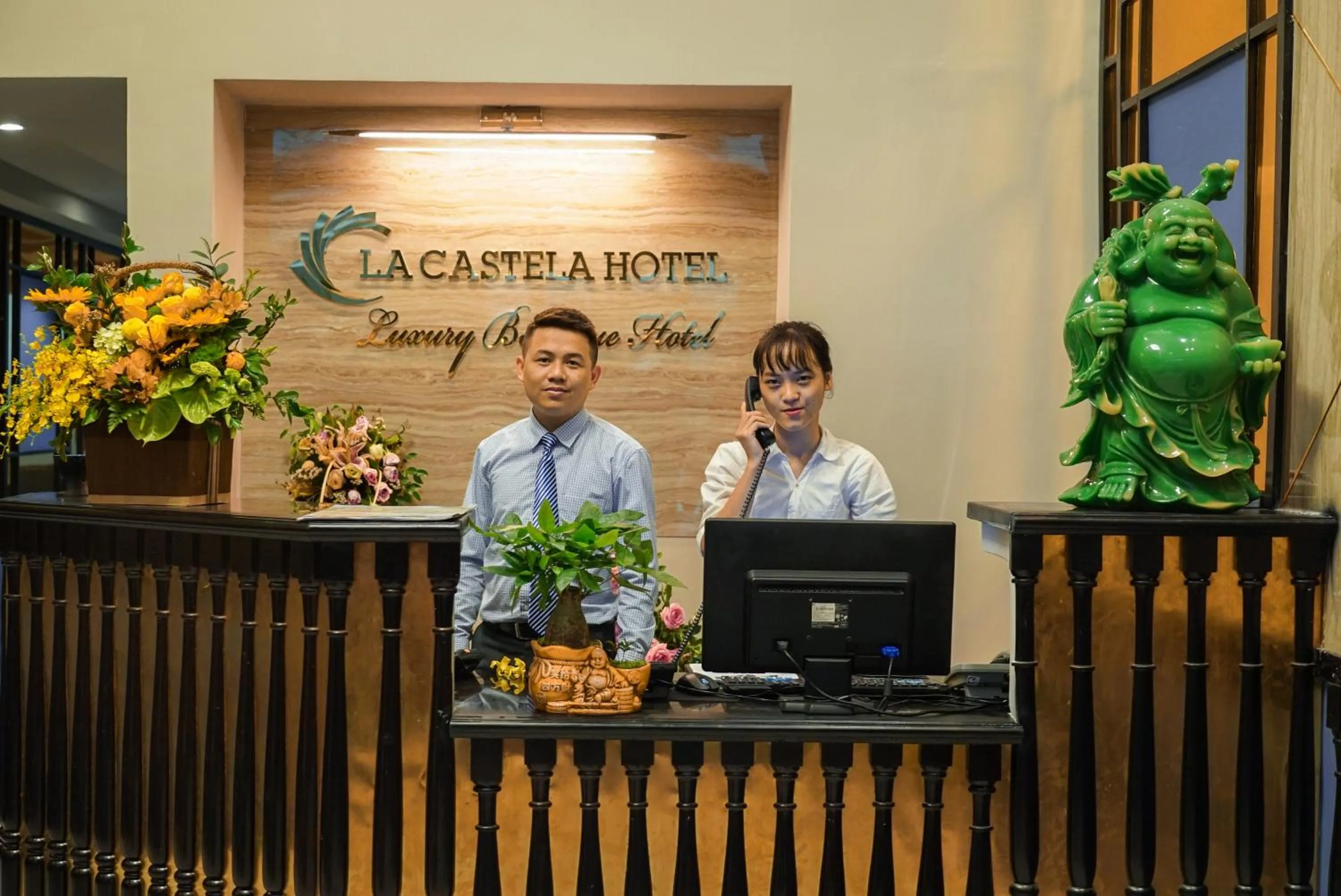 Staff in Hanoi La Castela Hotel