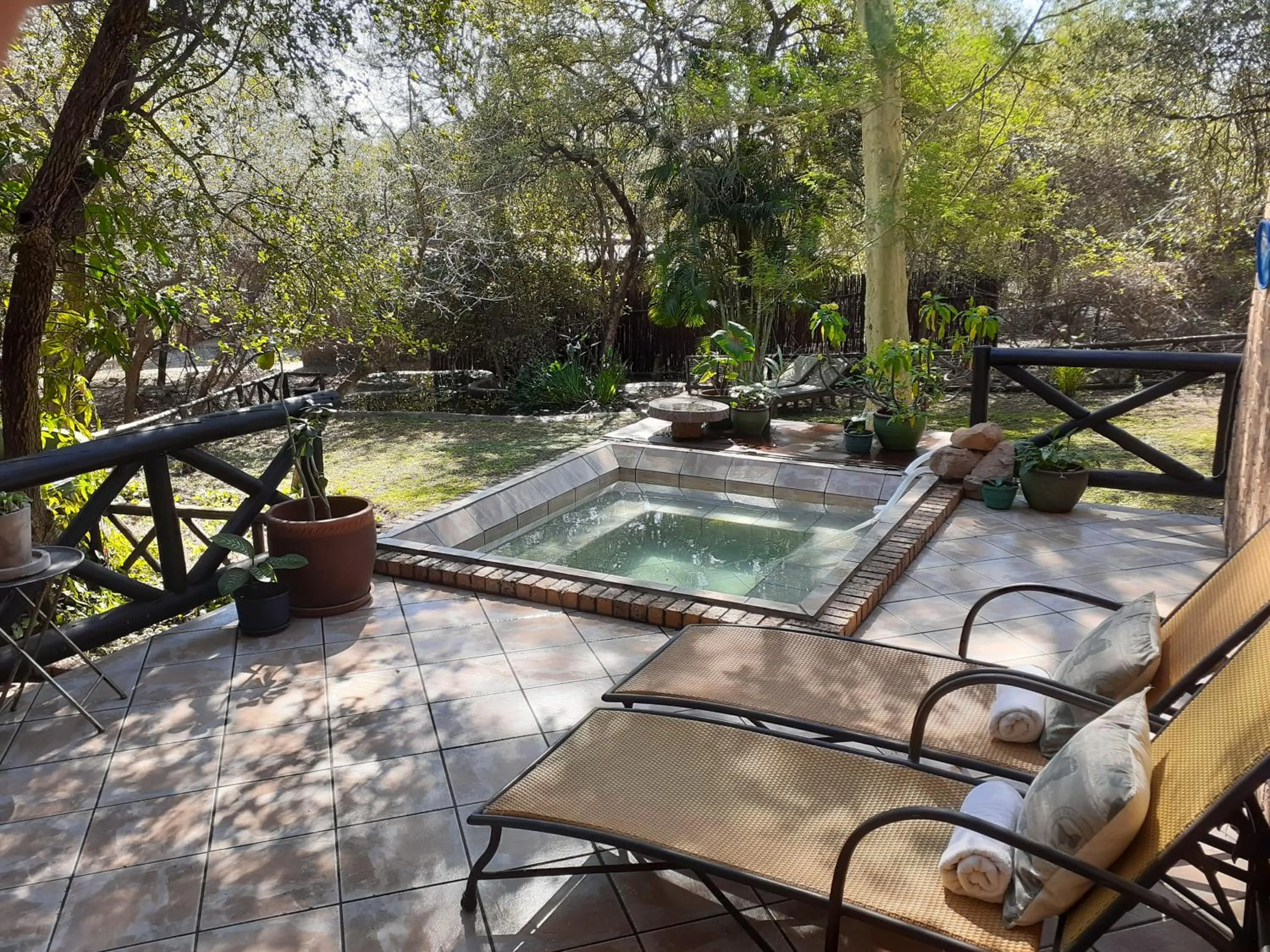 Swimming pool in HomeBase Kruger