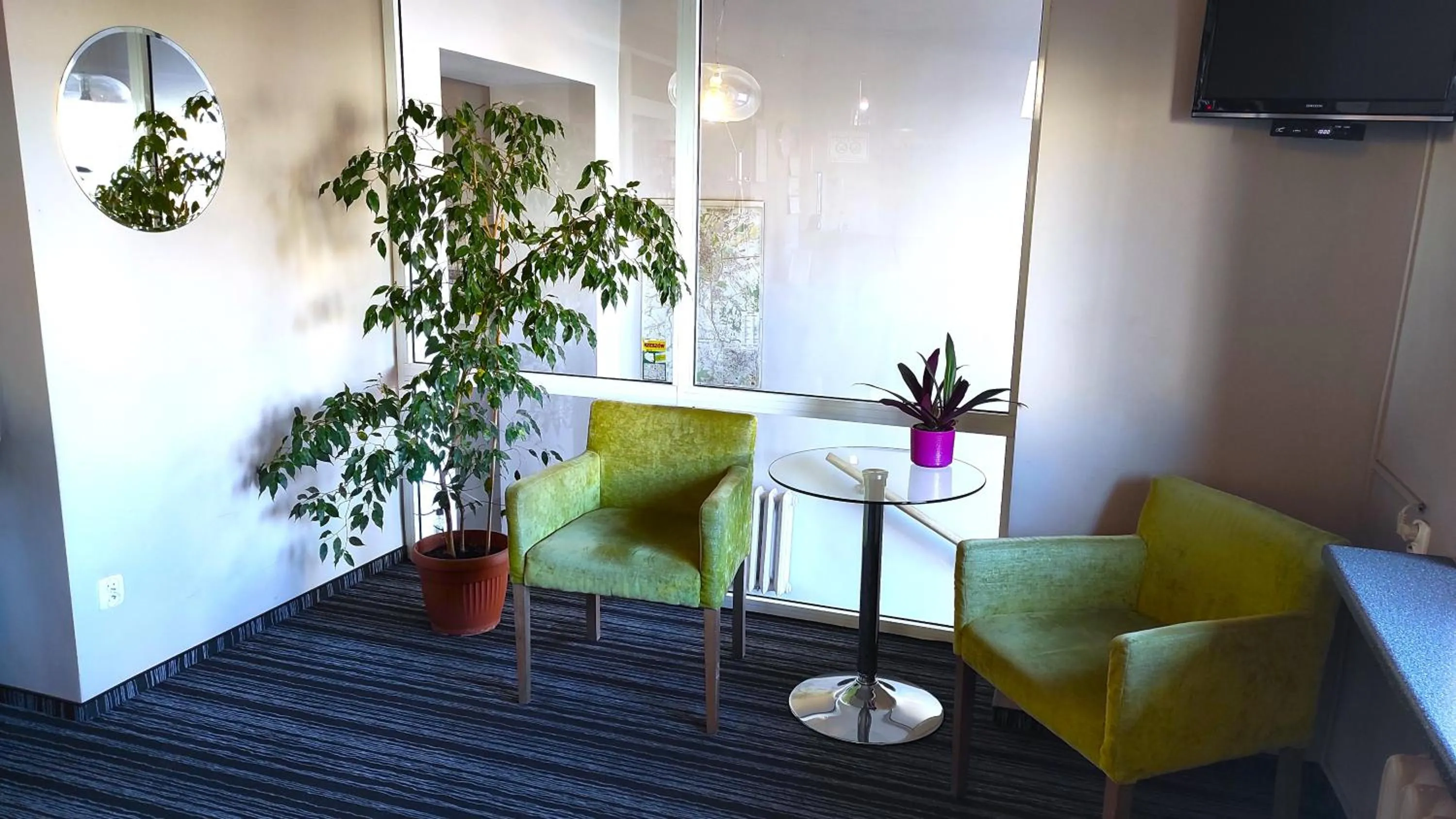 Lobby or reception in Hotel Polonia