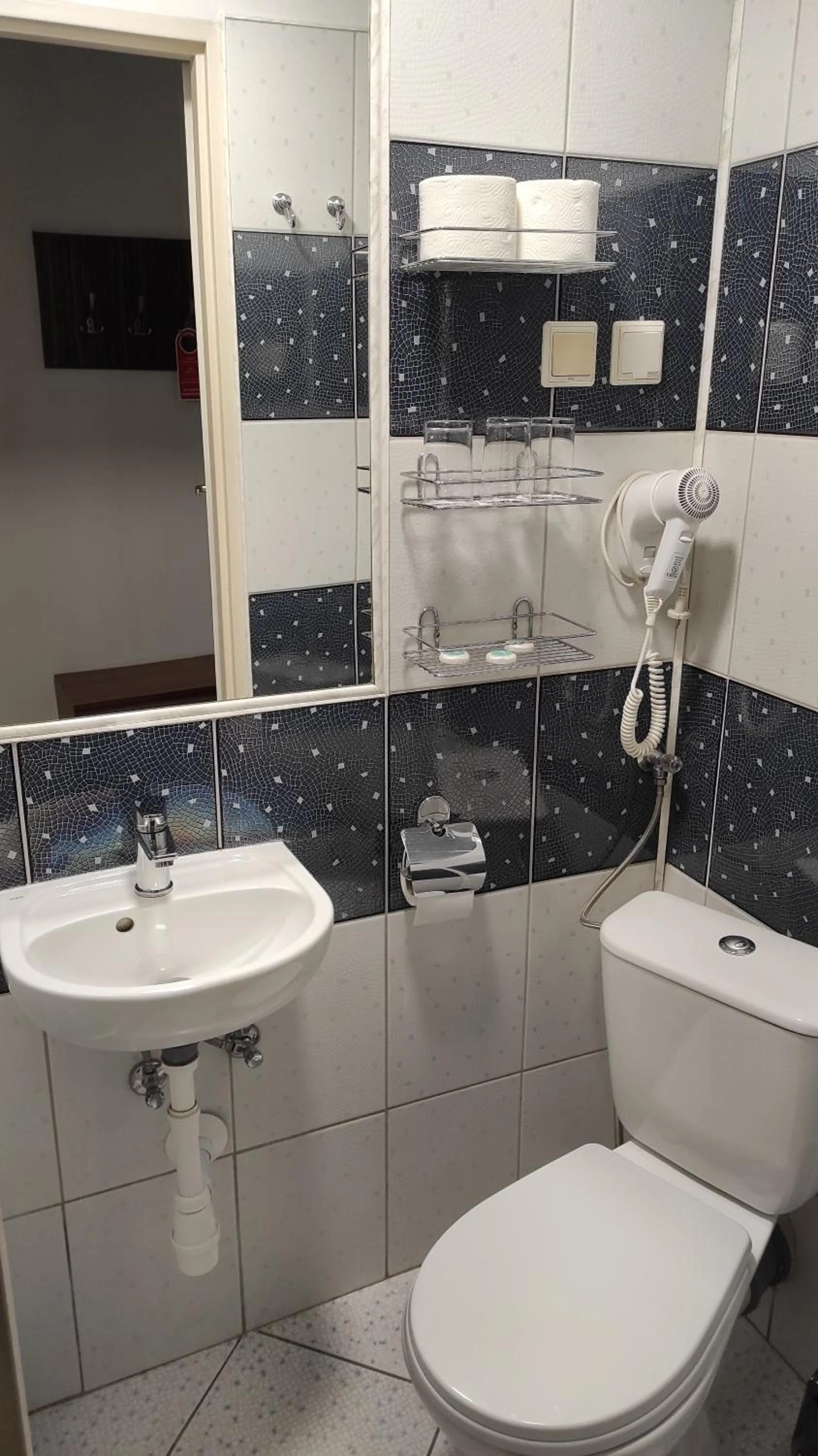 Bathroom in Hotel Polonia