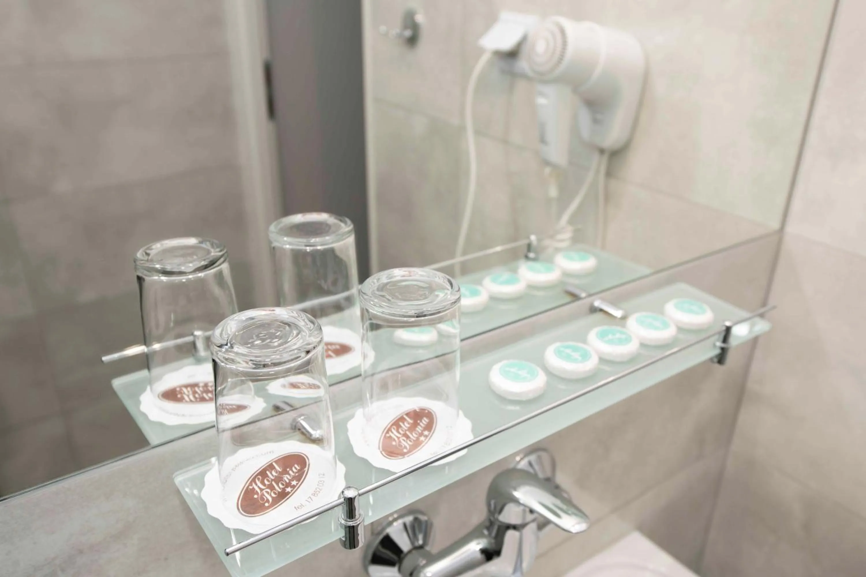 Bathroom in Hotel Polonia