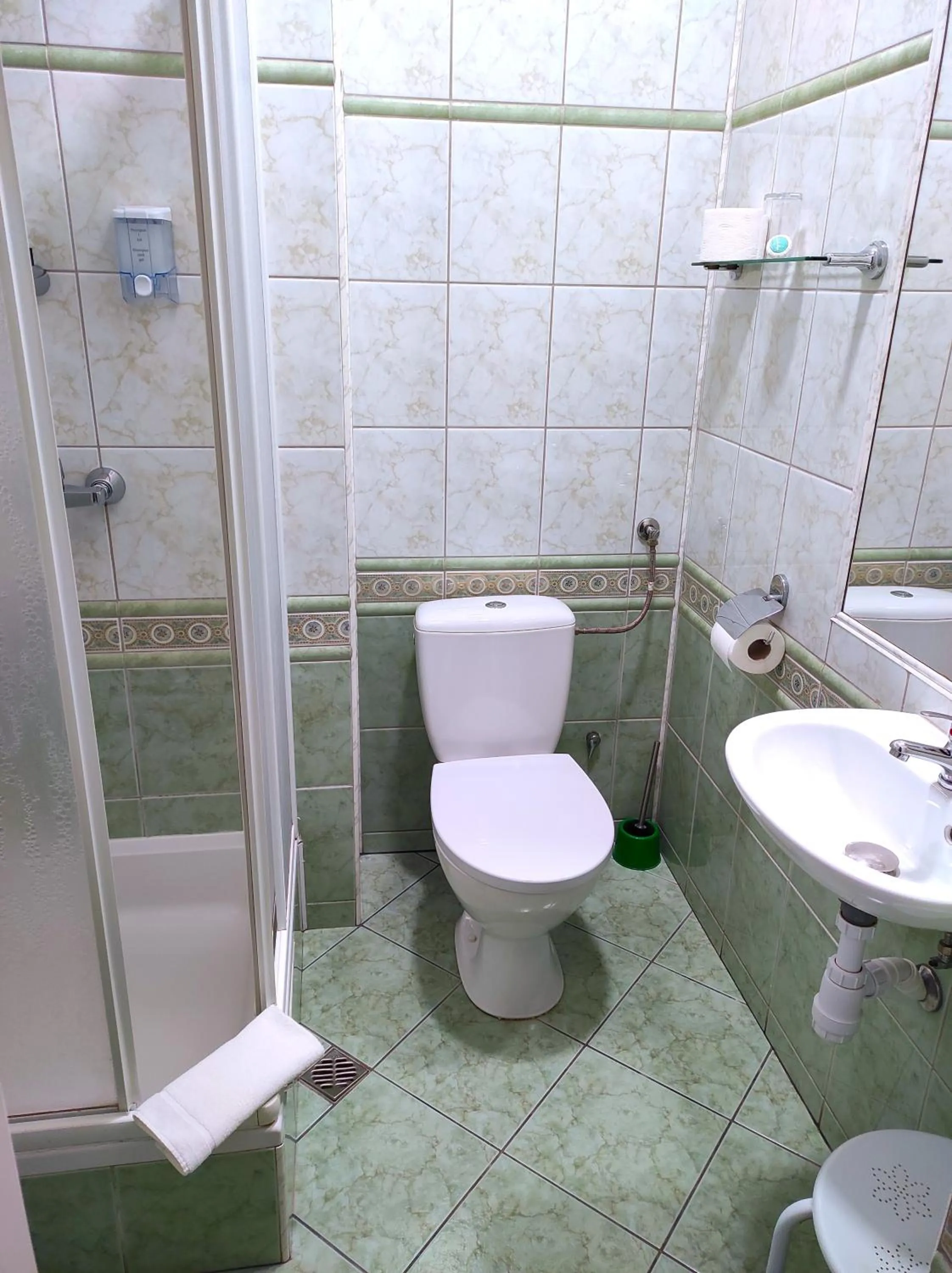 Bathroom in Hotel Polonia