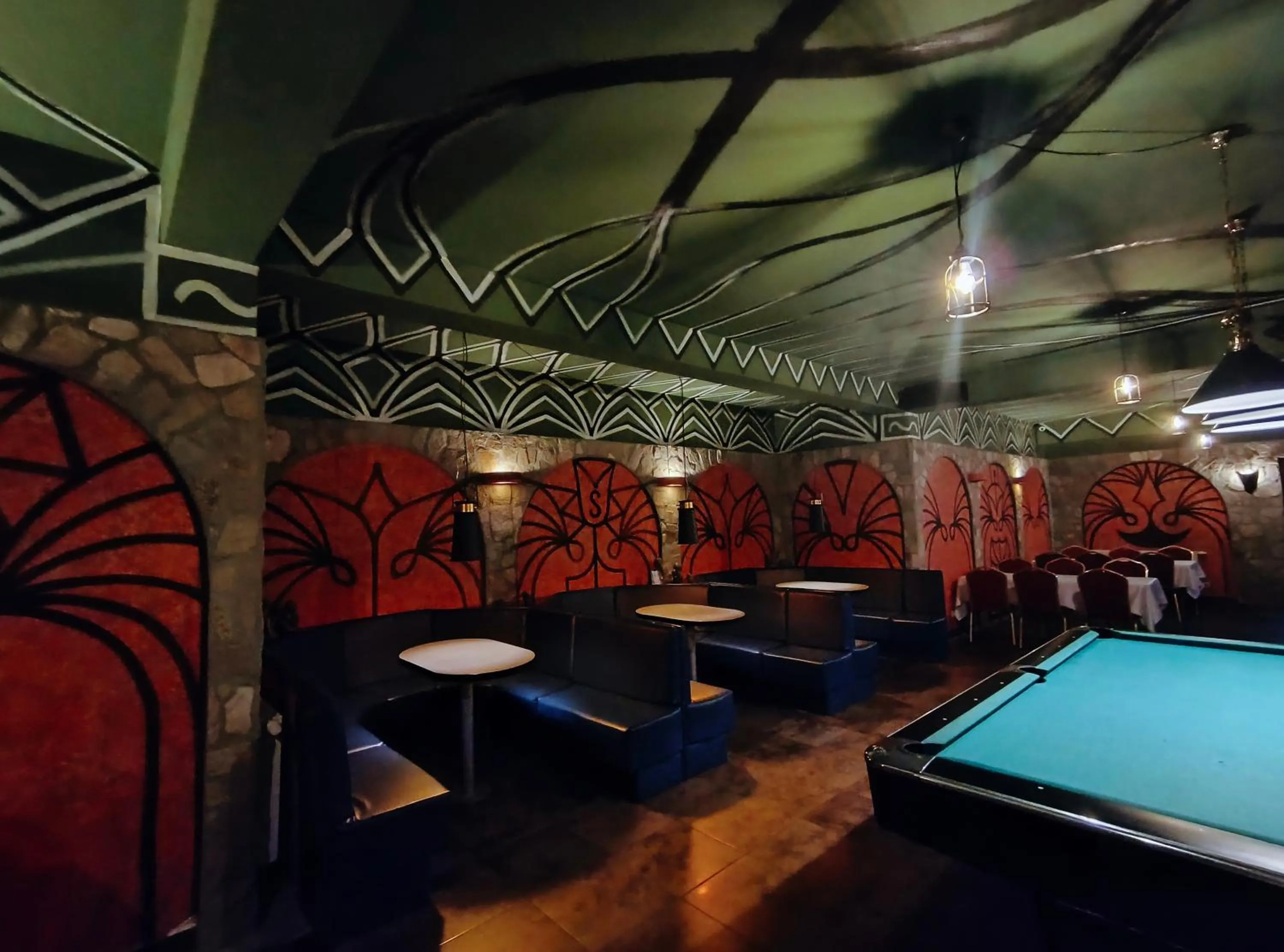 Billiard in Hotel Kasztel