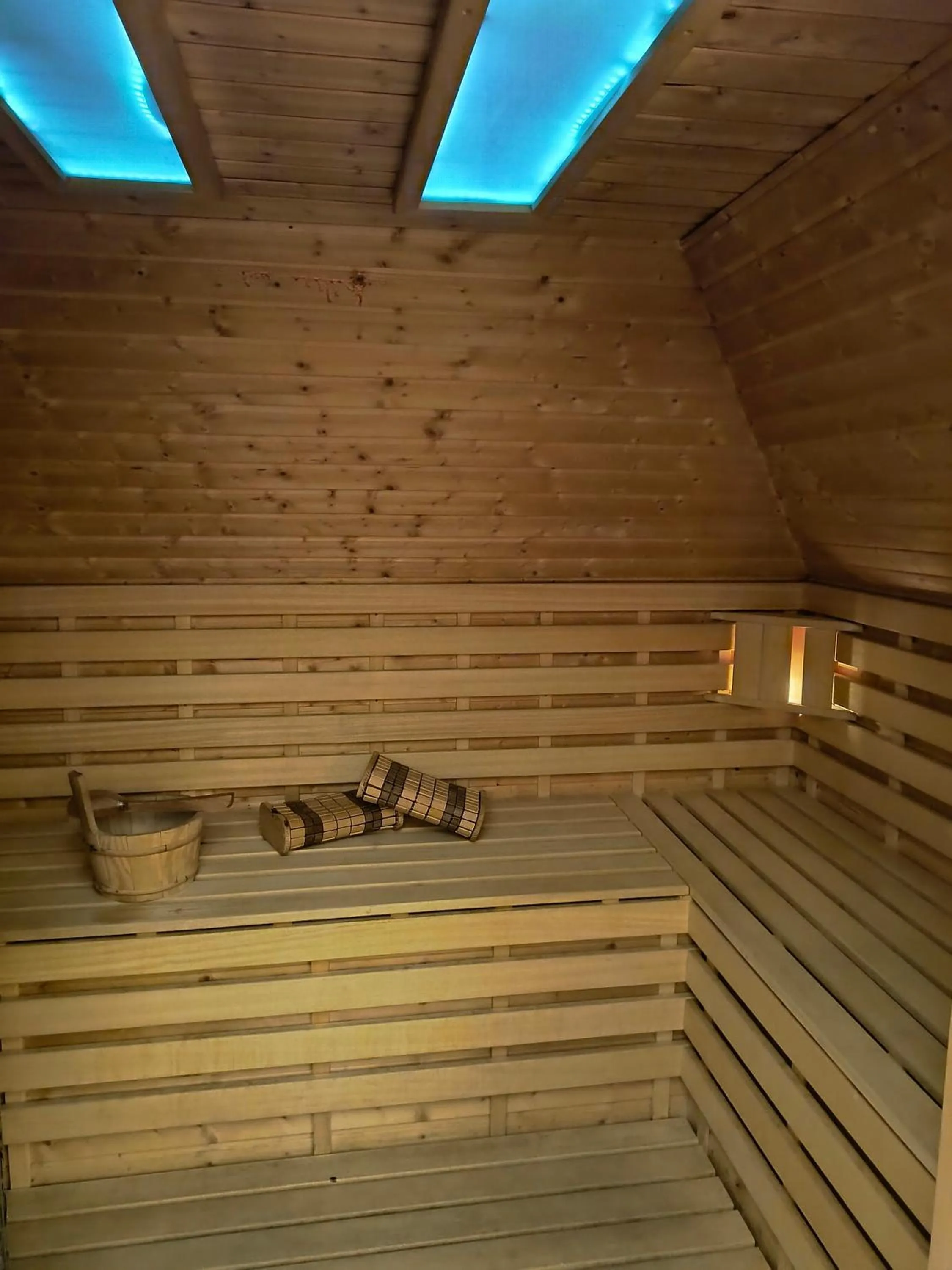 Sauna in Hotel Kasztel