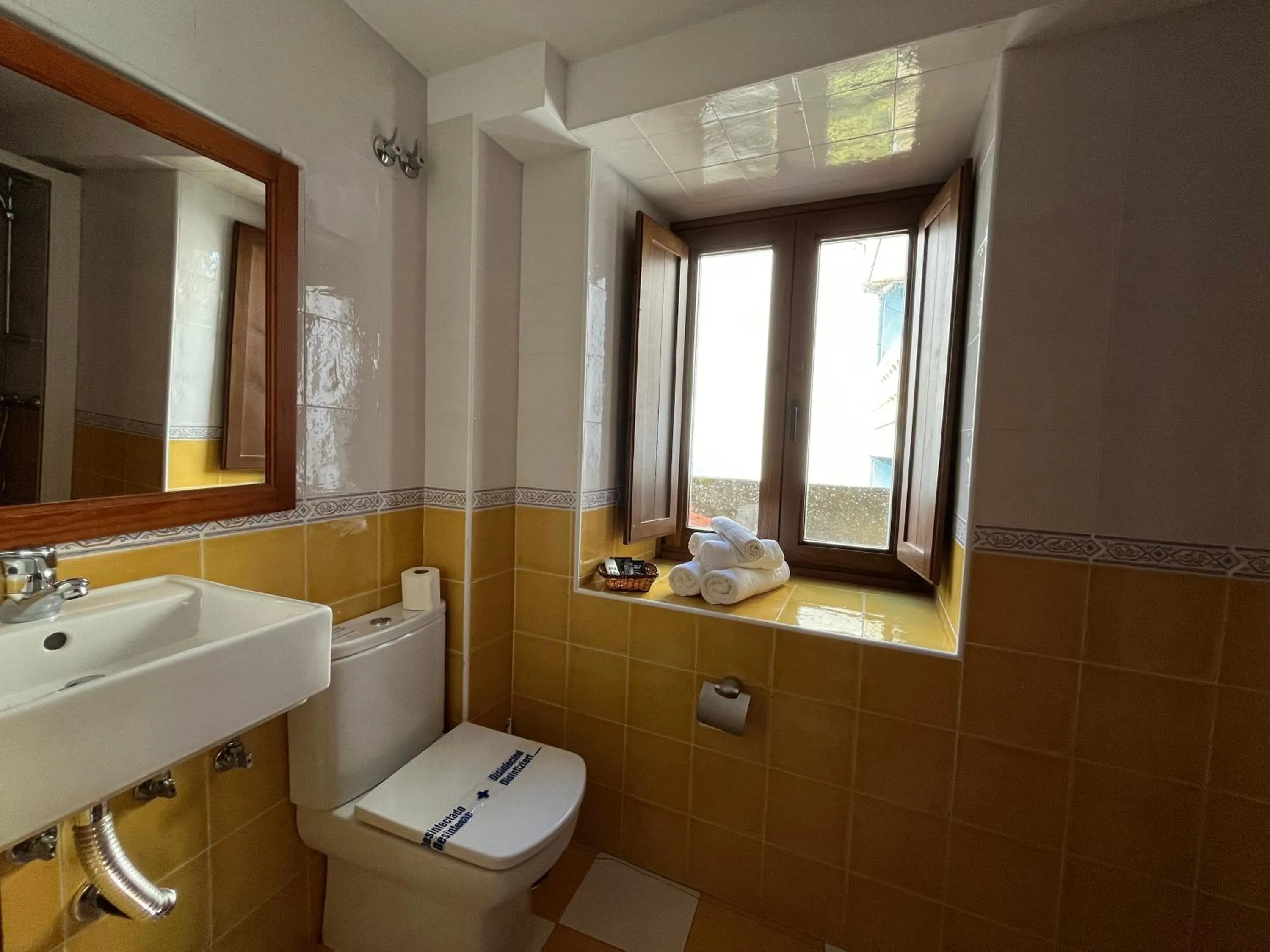 Toilet in Hotel Cabo Ortegal