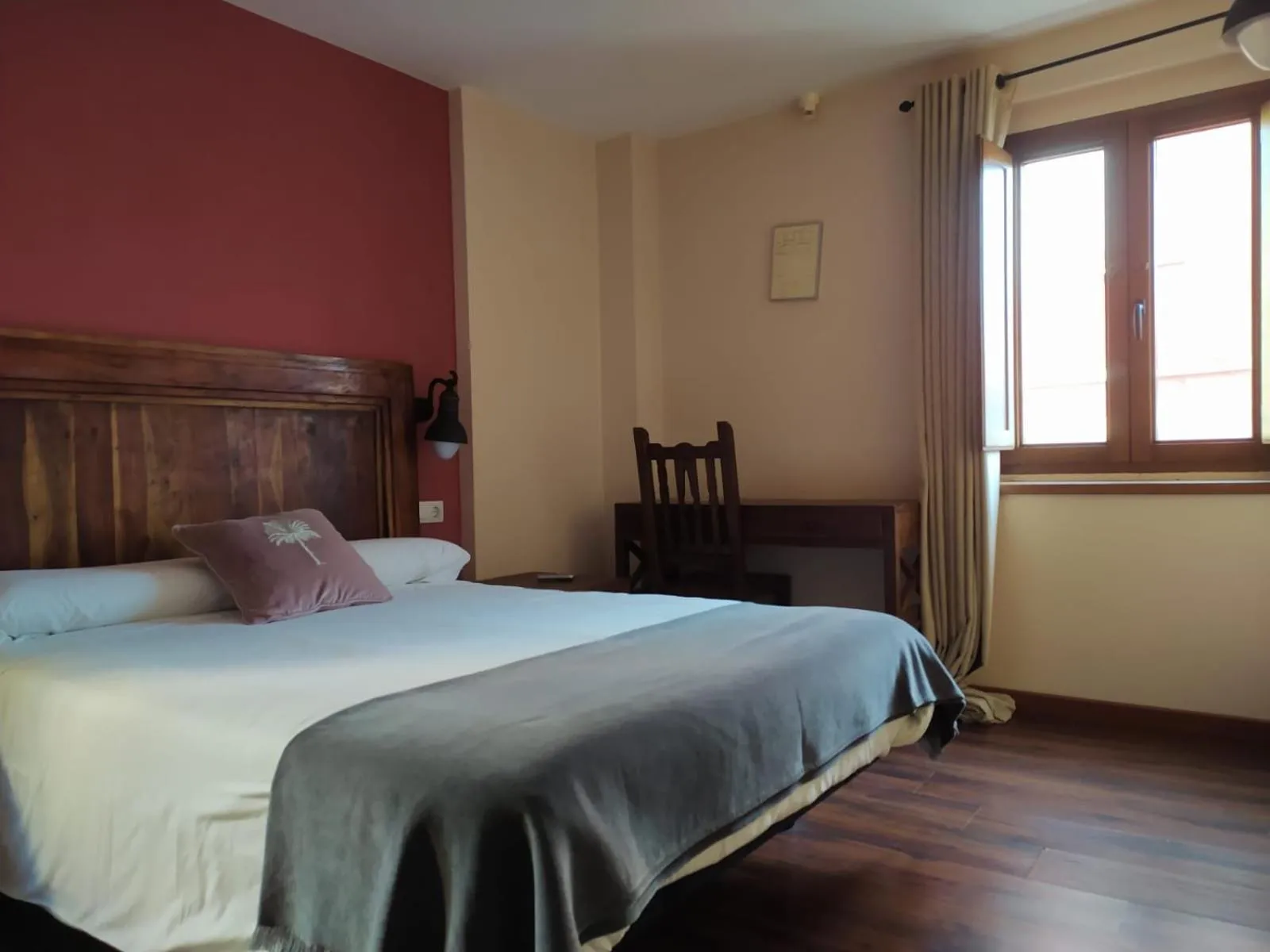 Bed in Hotel Cabo Ortegal