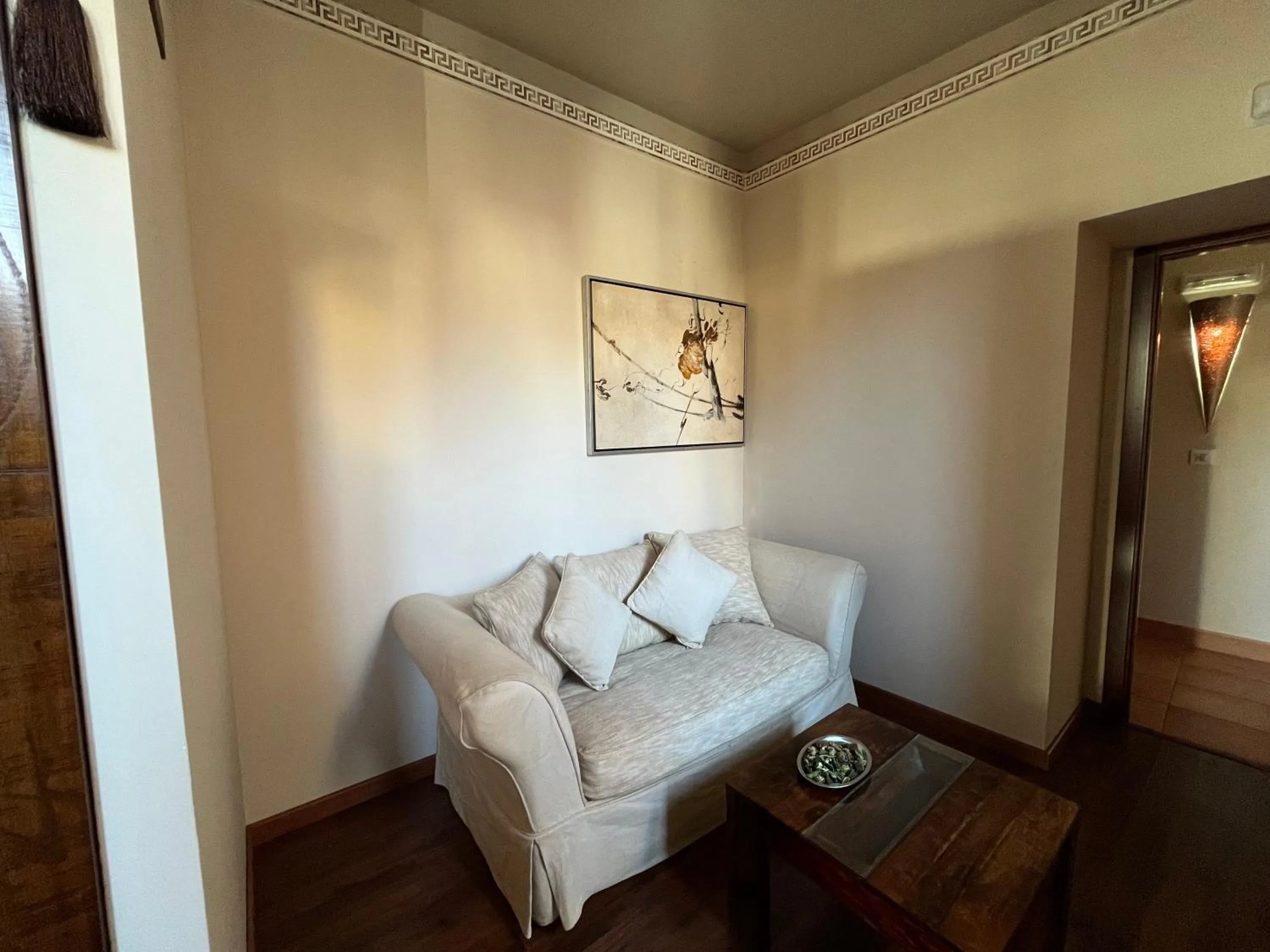 Seating area in Hotel Cabo Ortegal