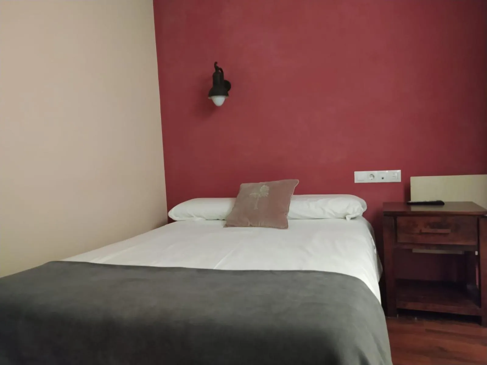 Bed in Hotel Cabo Ortegal