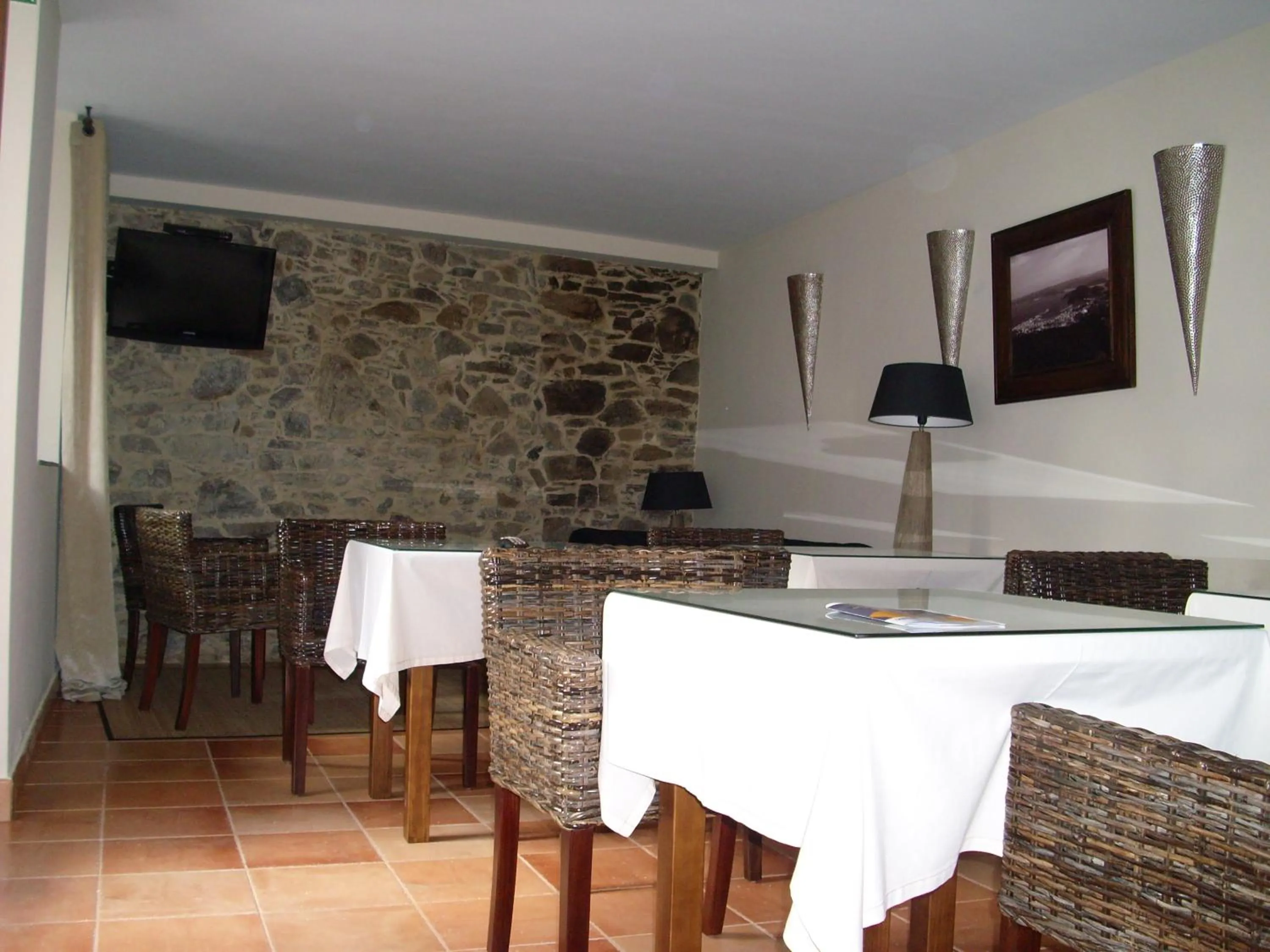 Dining area in Hotel Cabo Ortegal