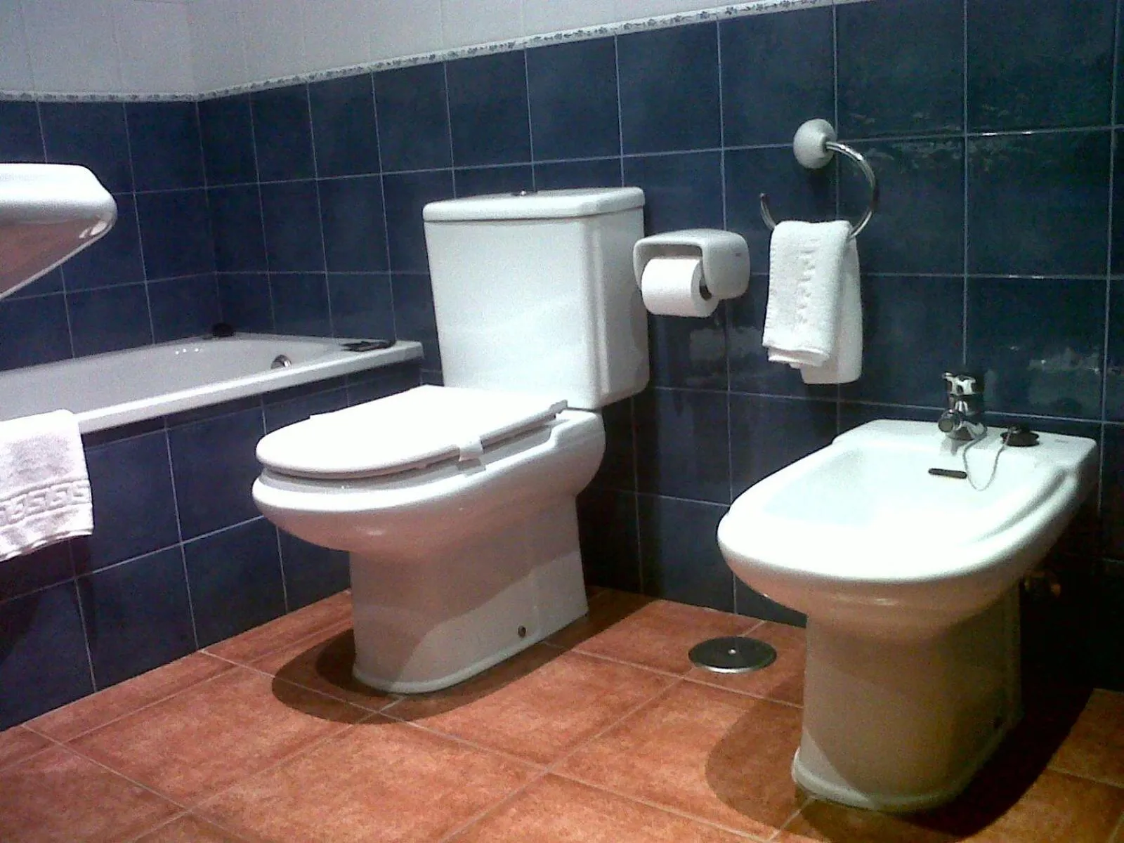 Shower in Hotel Restaurante el Fornon