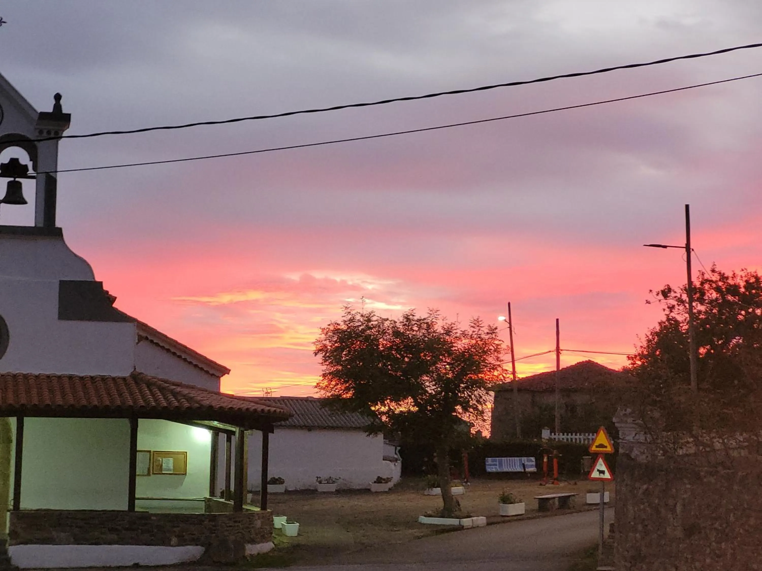 Sunrise in Hotel Restaurante el Fornon