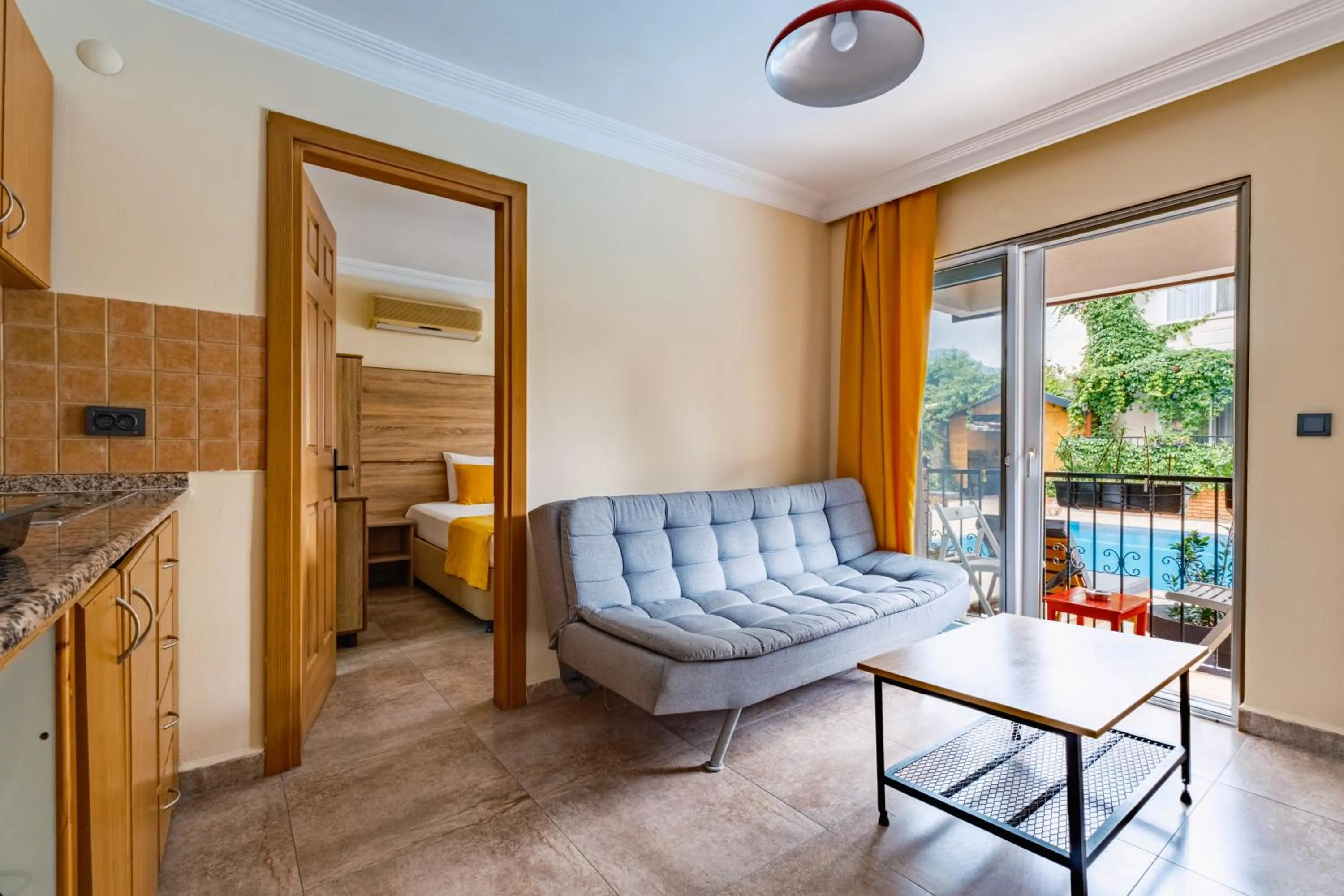 Living room in Ten Apart Hotel