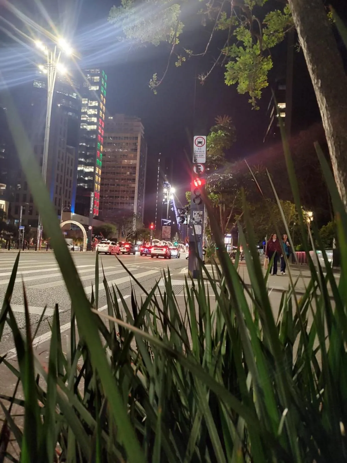 Night in Center Plaza Hotel