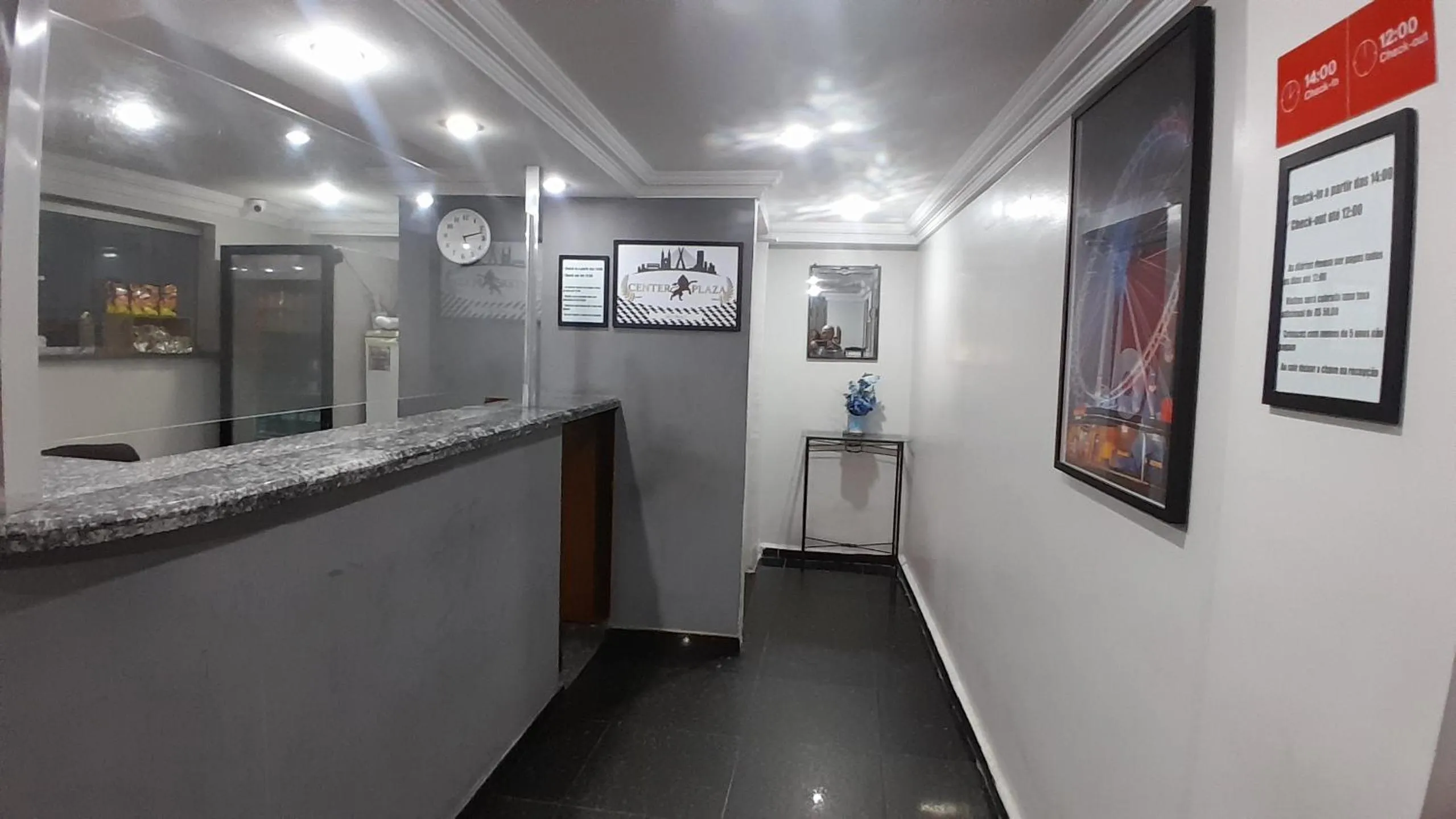 Property logo or sign in Center Plaza Hotel