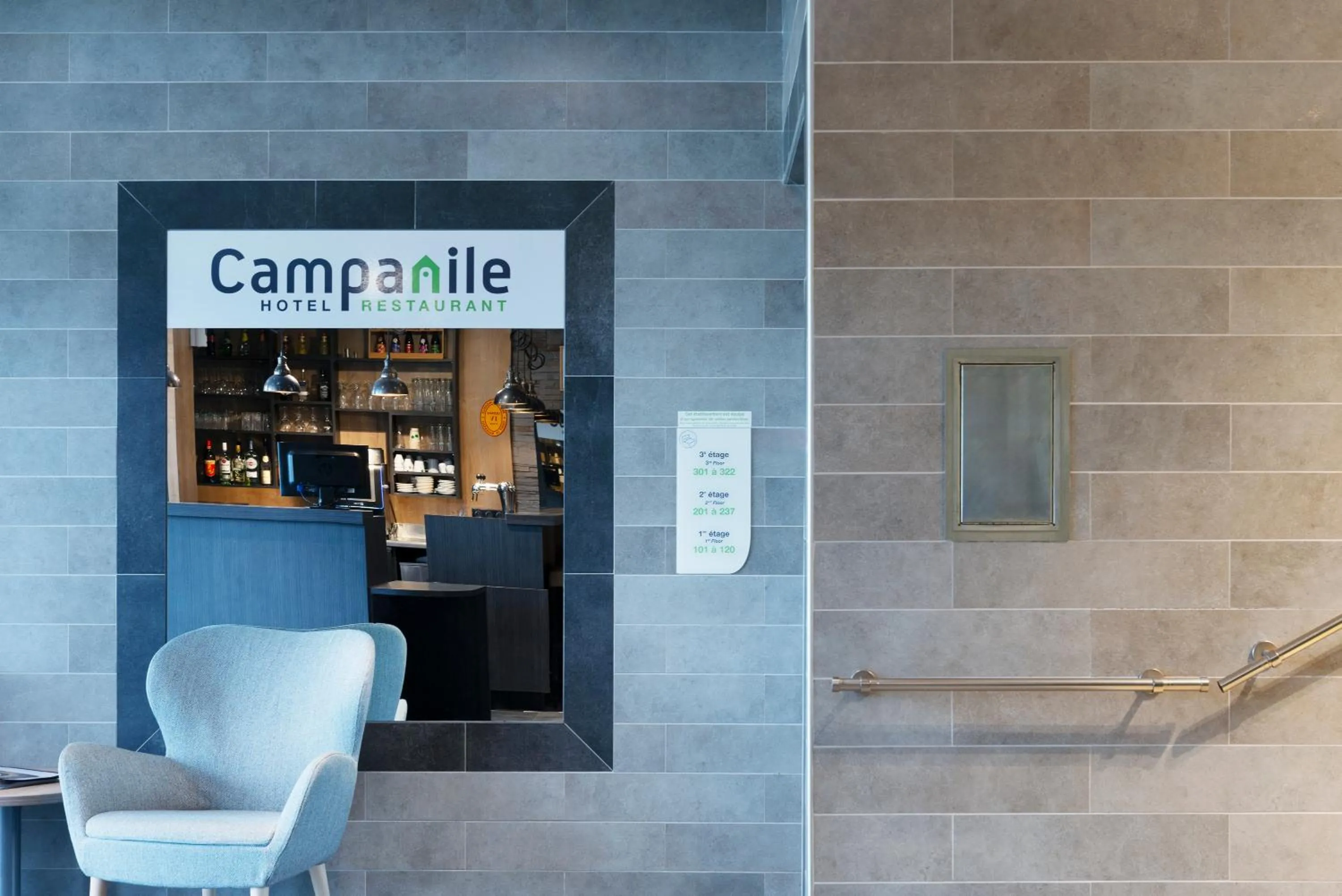 Lobby or reception in Campanile Metz Nord - Talange