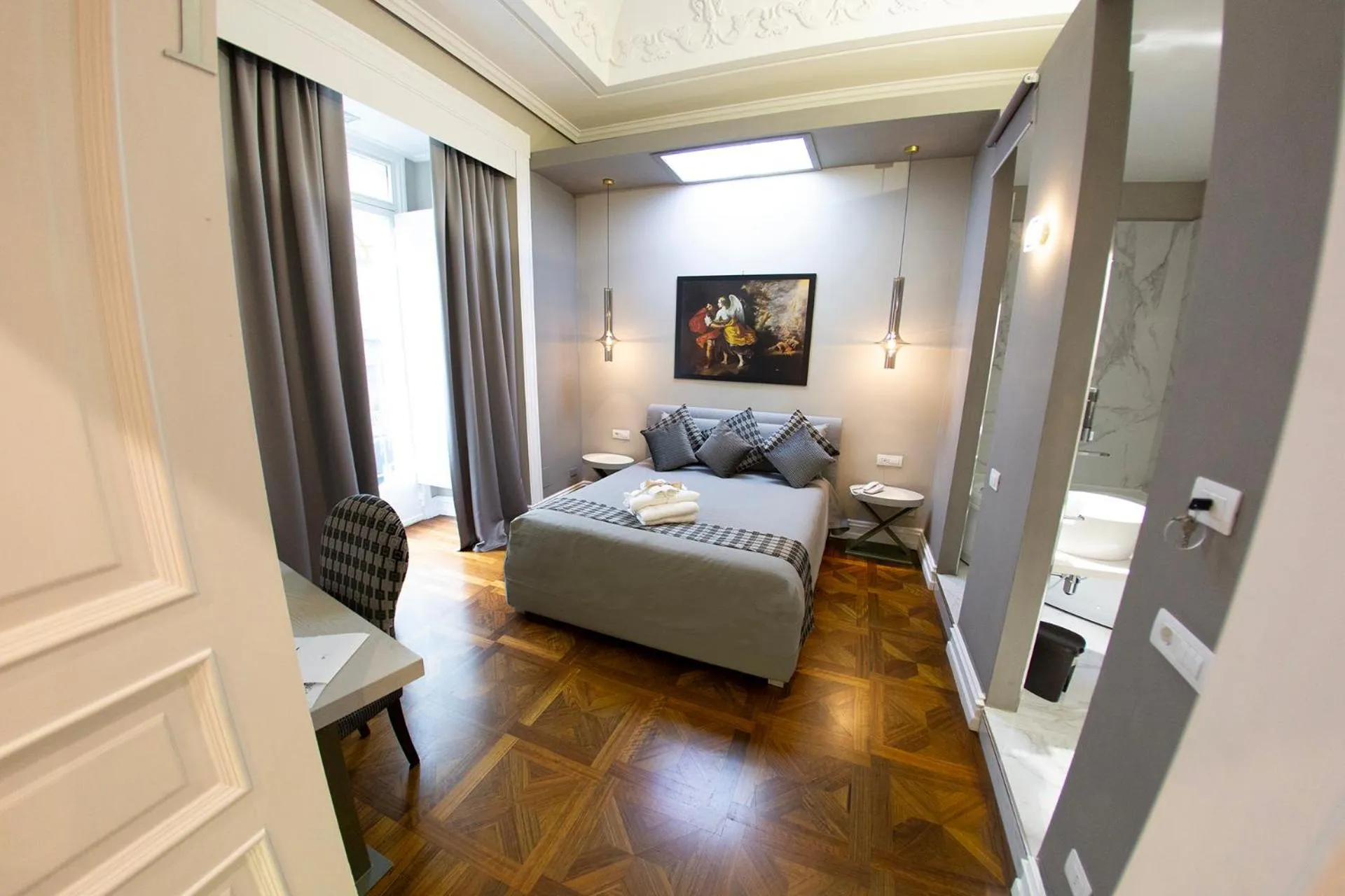 Bed in Leone Camere D'autore - CHIAIA