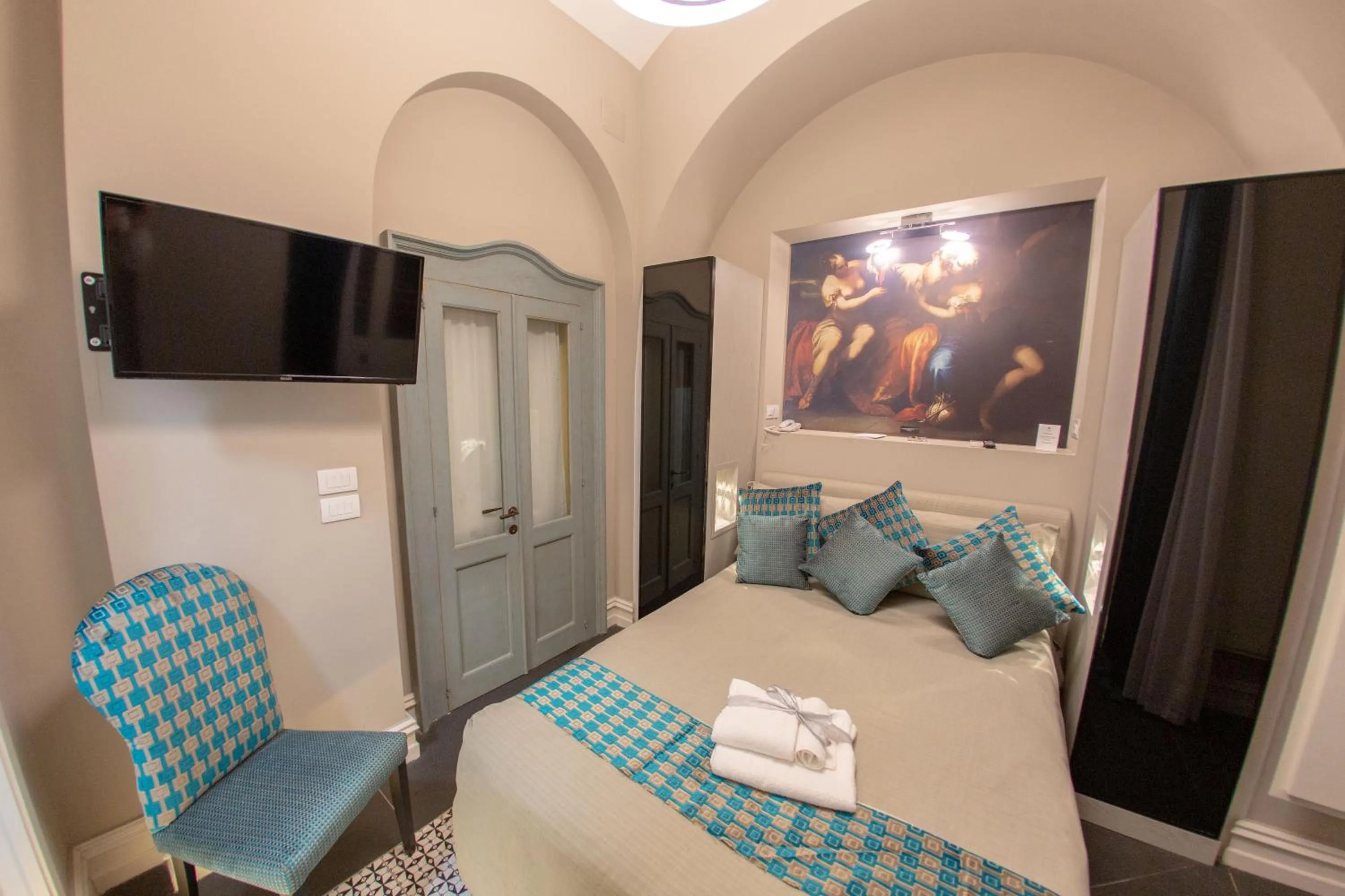 Bed in Leone Camere D'autore - CHIAIA